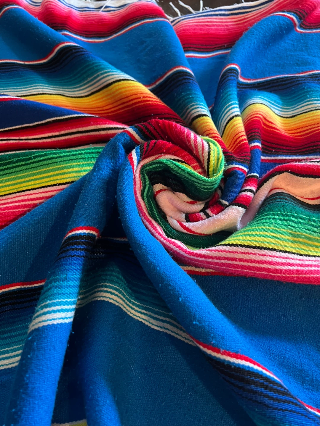 Mexican Serape Blanket - photo 5