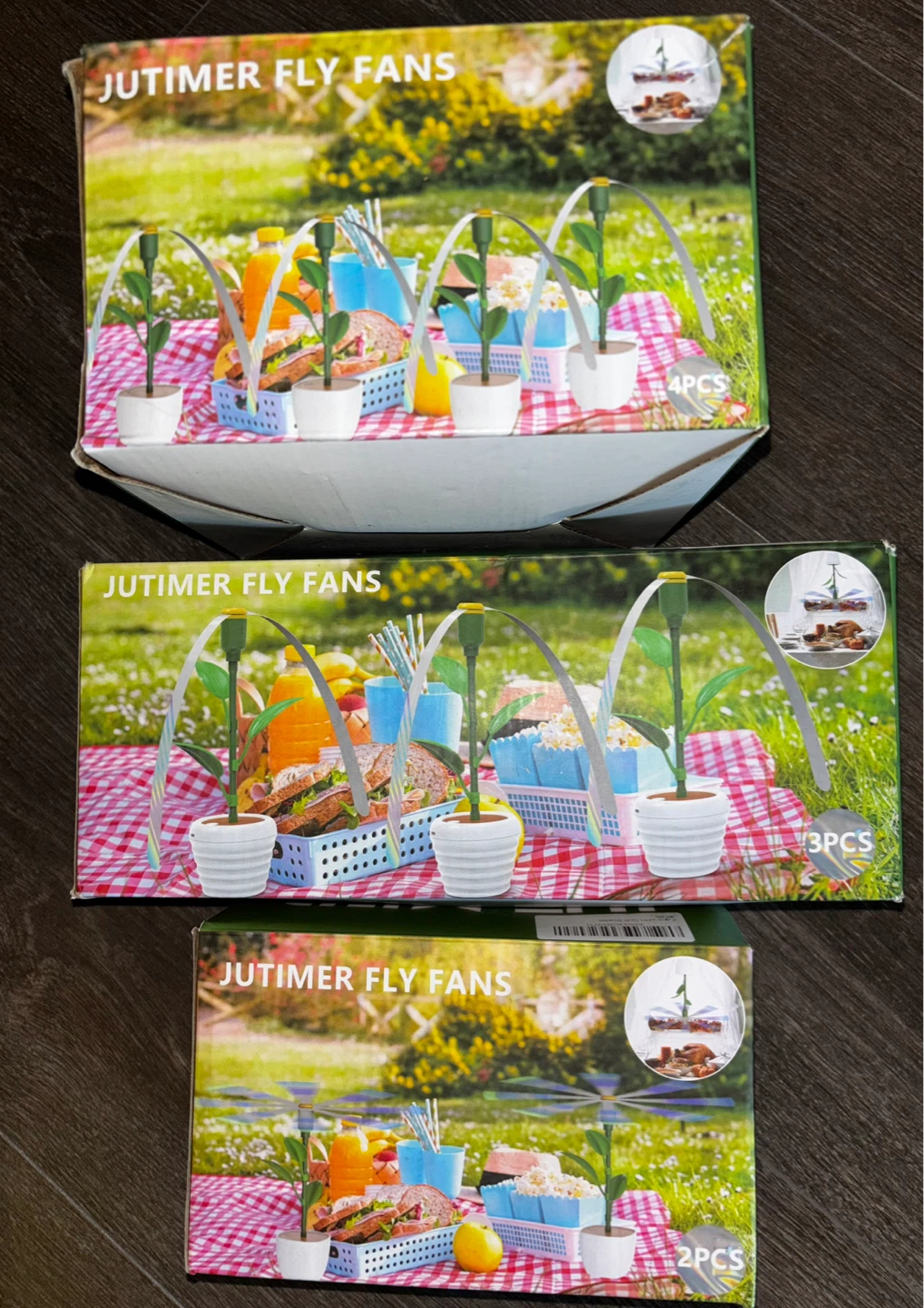JUTIMER Fly Fans - USB Battery Powered - 9 PCS - photo 2