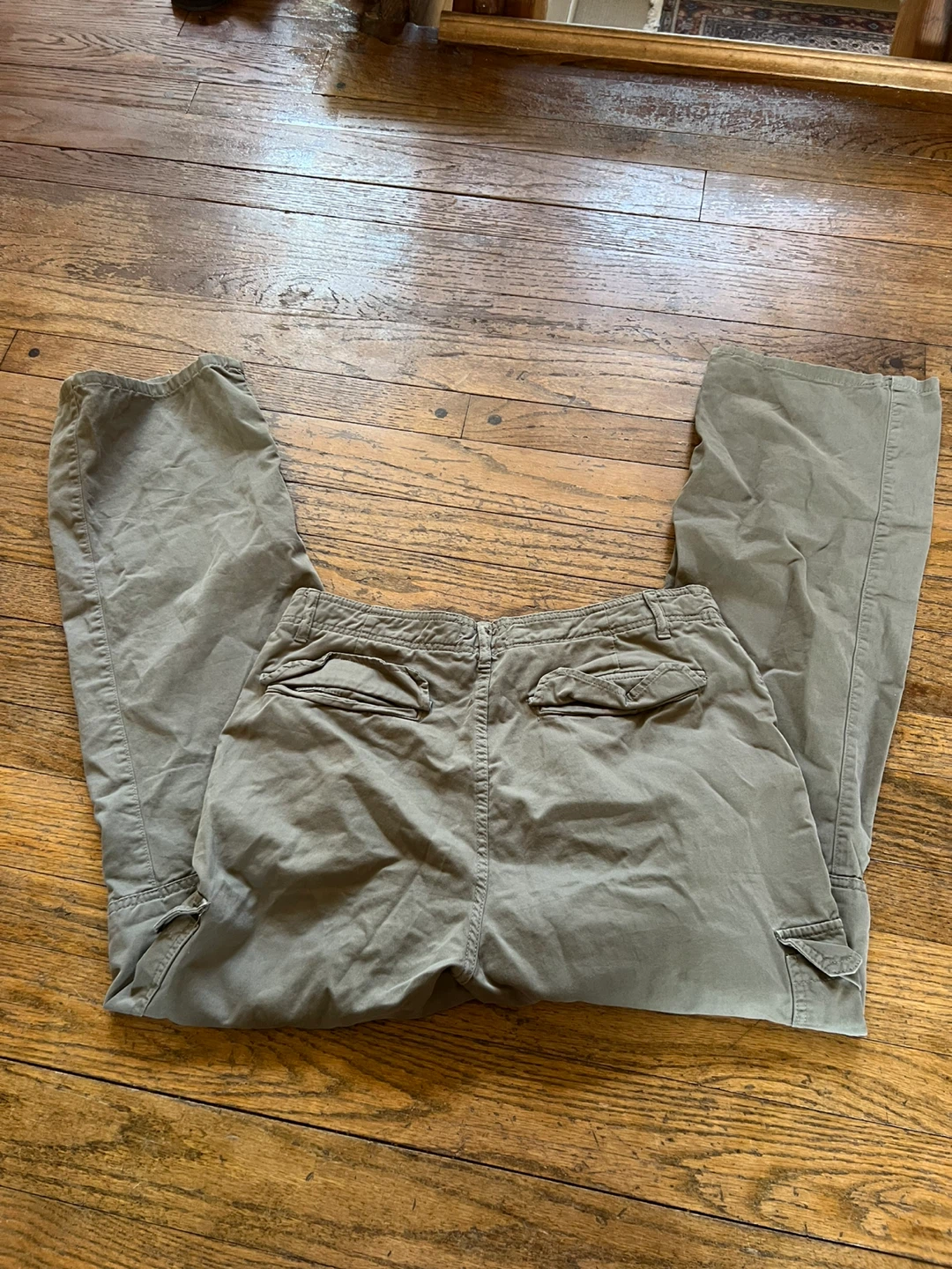 Zara Cargo Pants Olive Green Size US 10 - photo 2