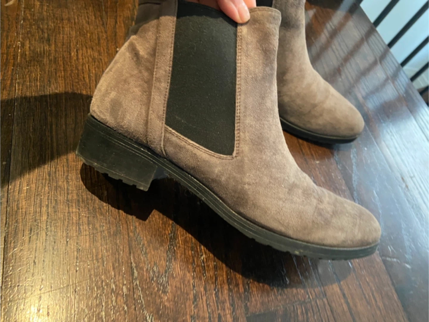 Grey Suede Chelsea Boots - photo 4