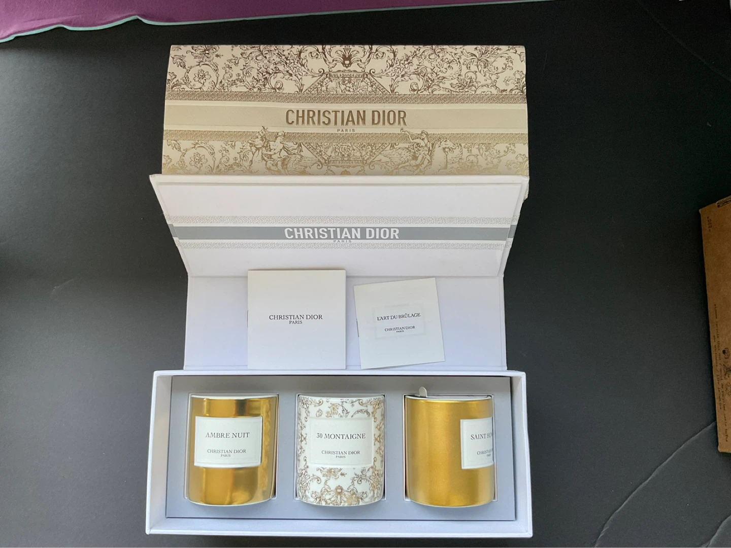 Christian Dior Scented Candles Set
