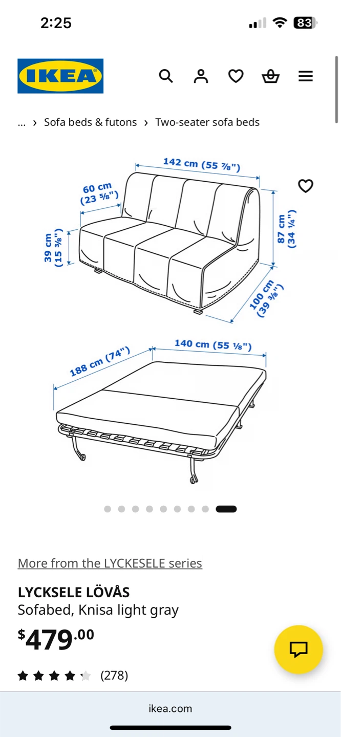 IKEA - Sofa Bed - photo 3