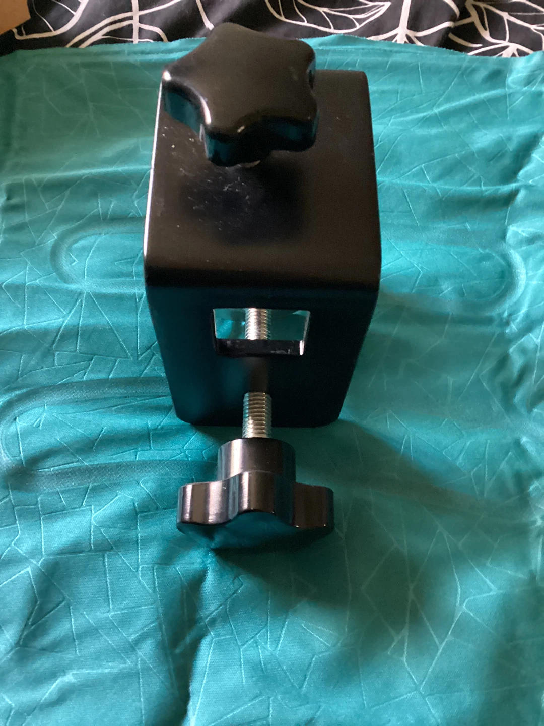 Black C-Clamp Desk Mount Holder - photo 2