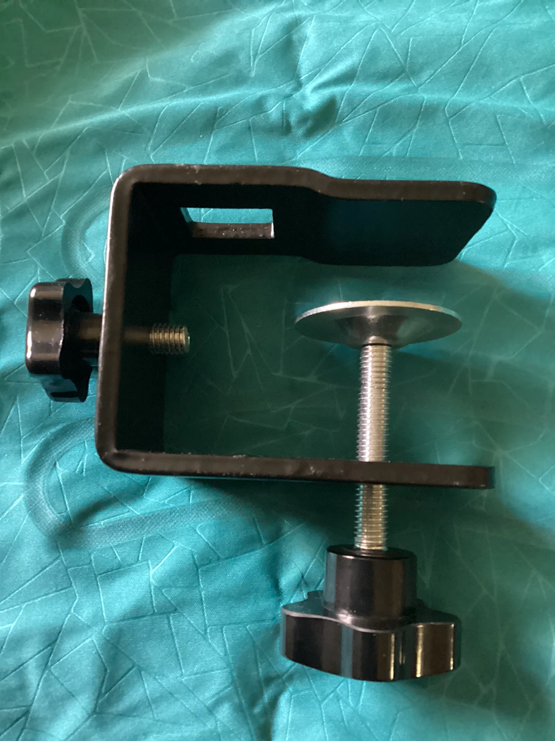 Black C-Clamp Desk Mount Holder