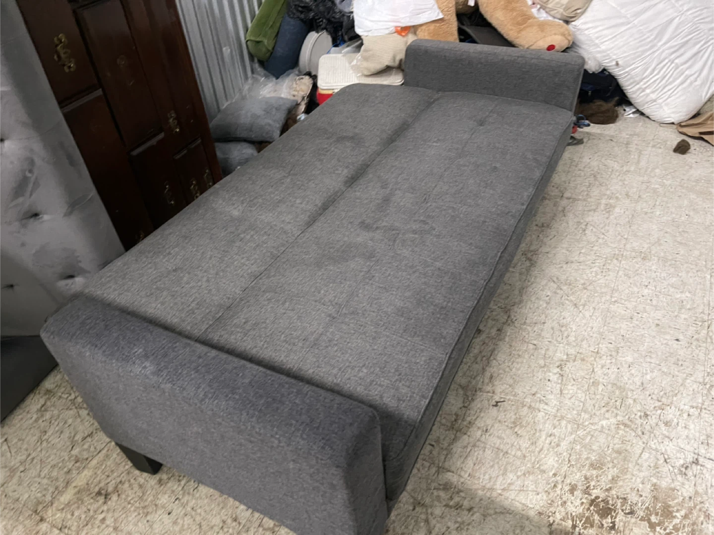 Gray Futon Sofa with delivery