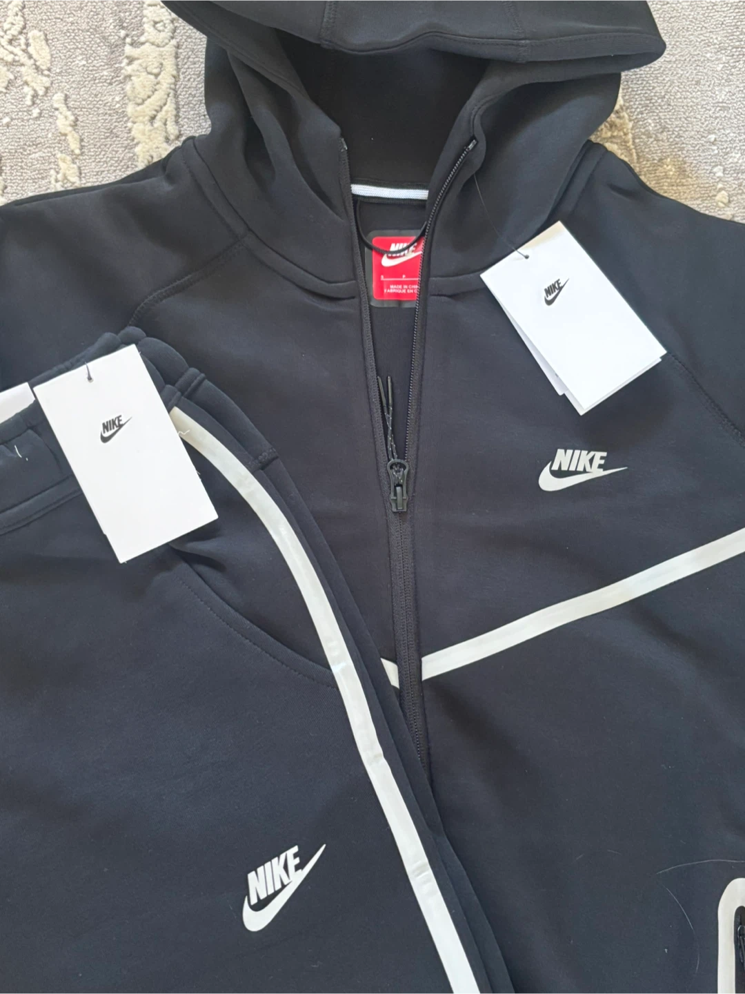 Nike Tech Fleece Full Zip Hoodie & Joggers Set - photo 2