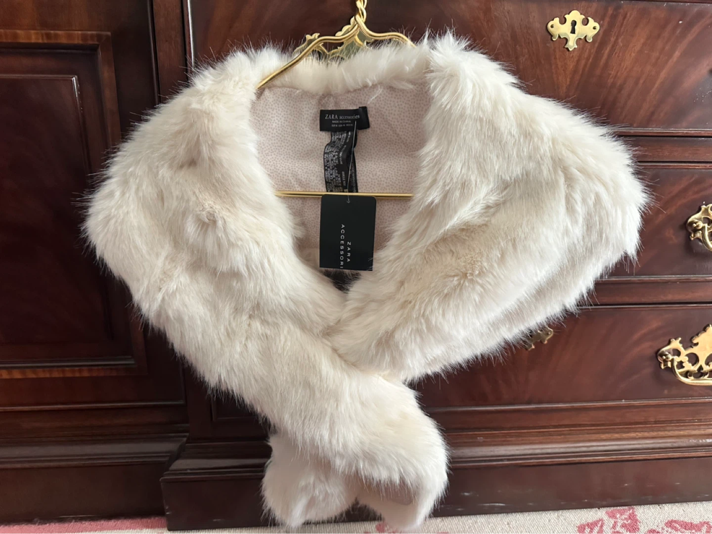 Zara Faux Fur Scarf