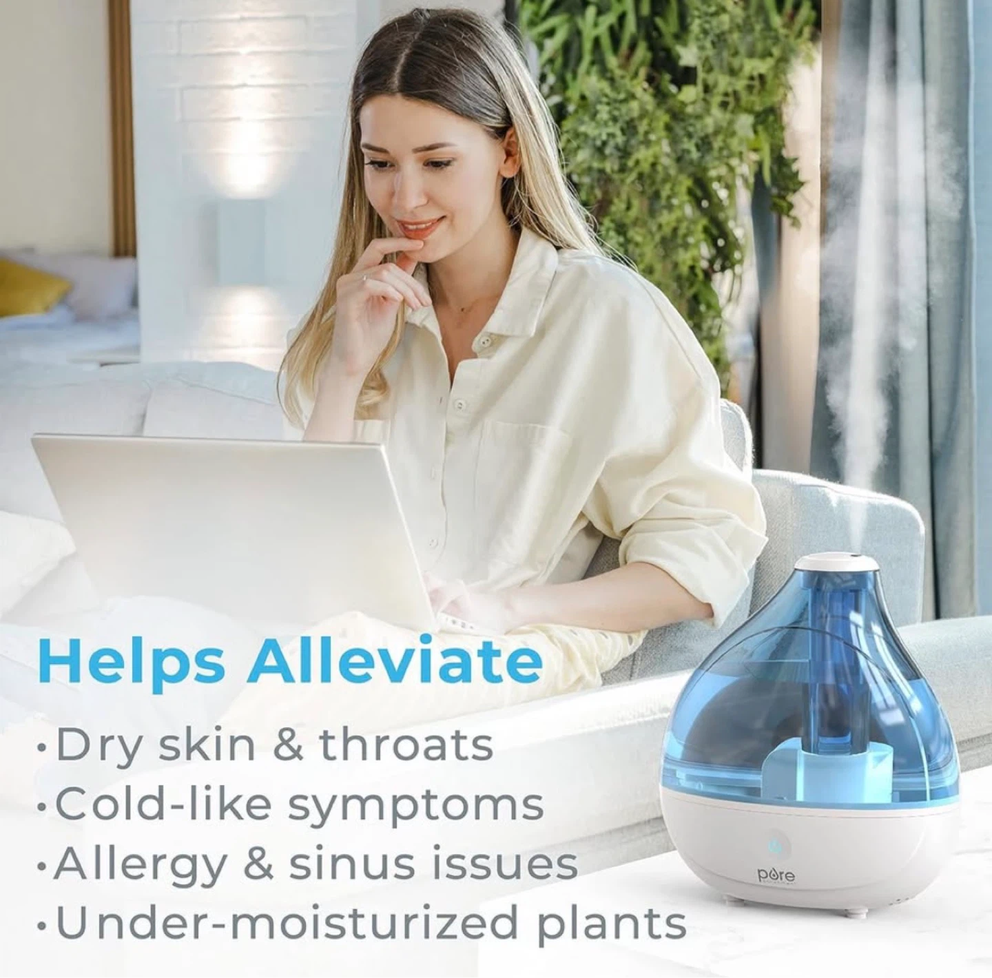 Pure Enrichment MistAire Ultrasonic Cool Mist Humidifier - photo 4