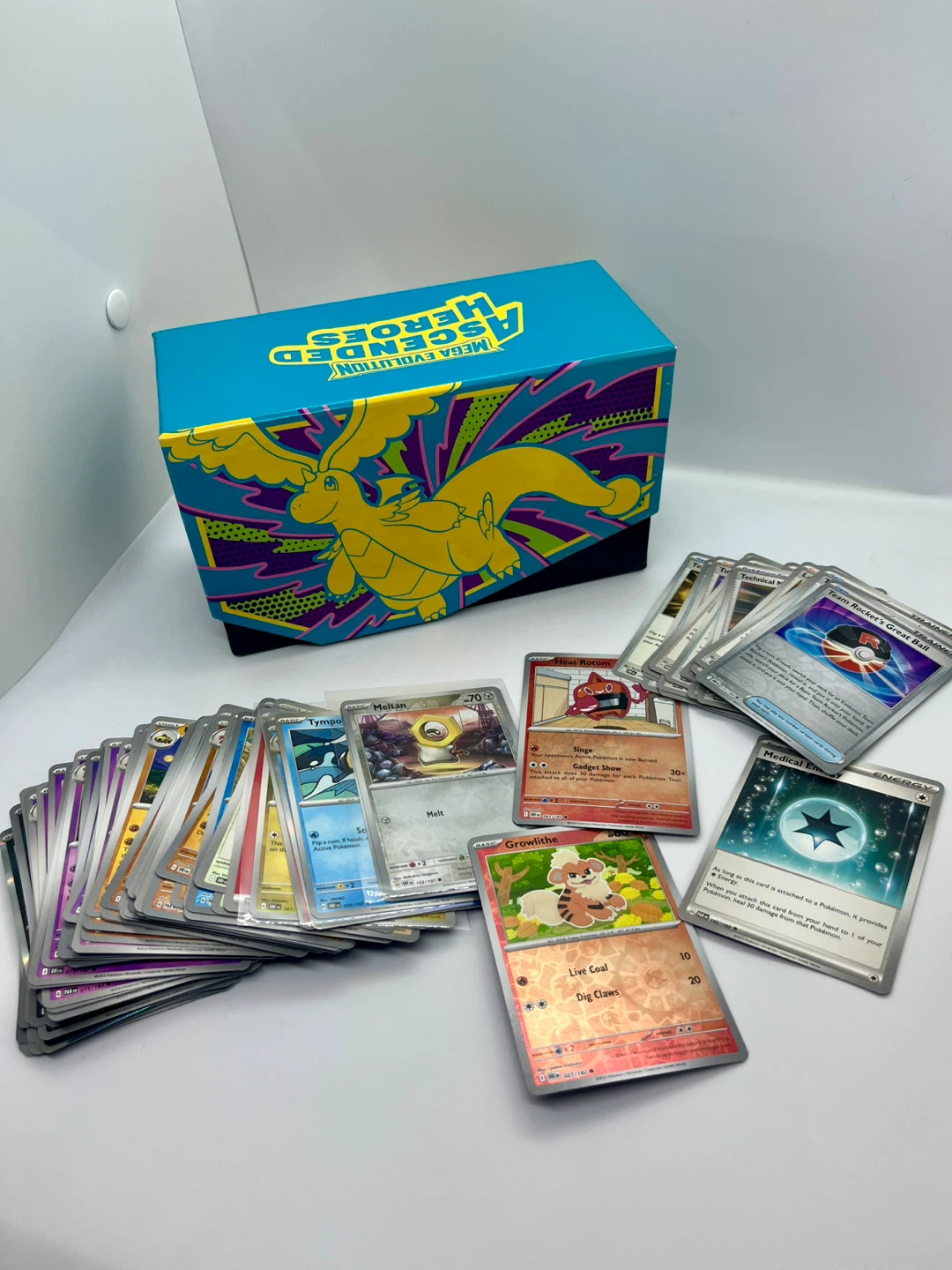 100 Pokemon Cards Lot With Holo & Reverse Holo - photo 3
