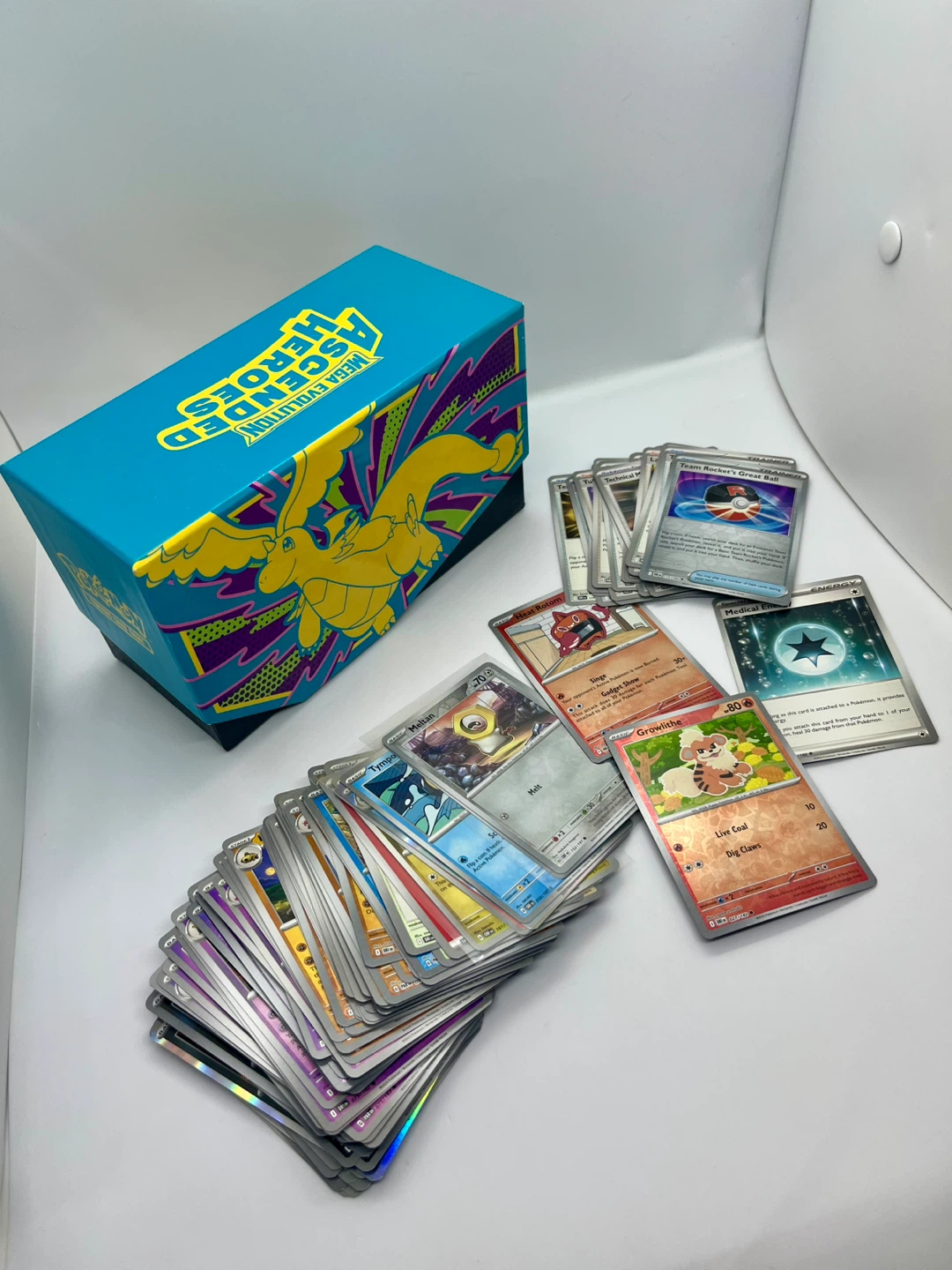 100 Pokemon Cards Lot With Holo & Reverse Holo - photo 2