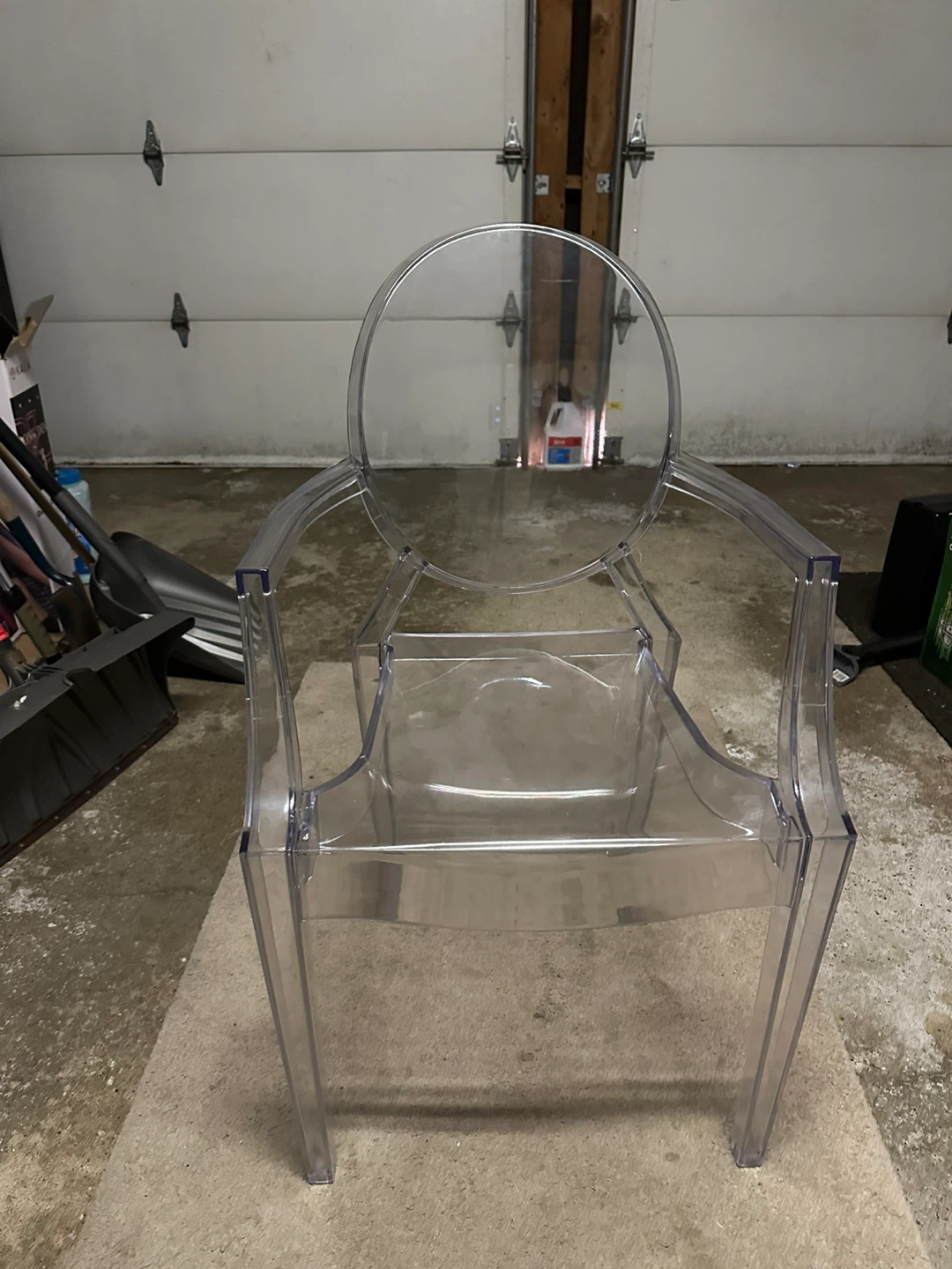 Ghost Clear Arm Chair