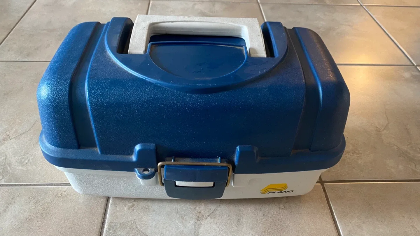 Plano Fishing Tackle Box with Assorted Lures