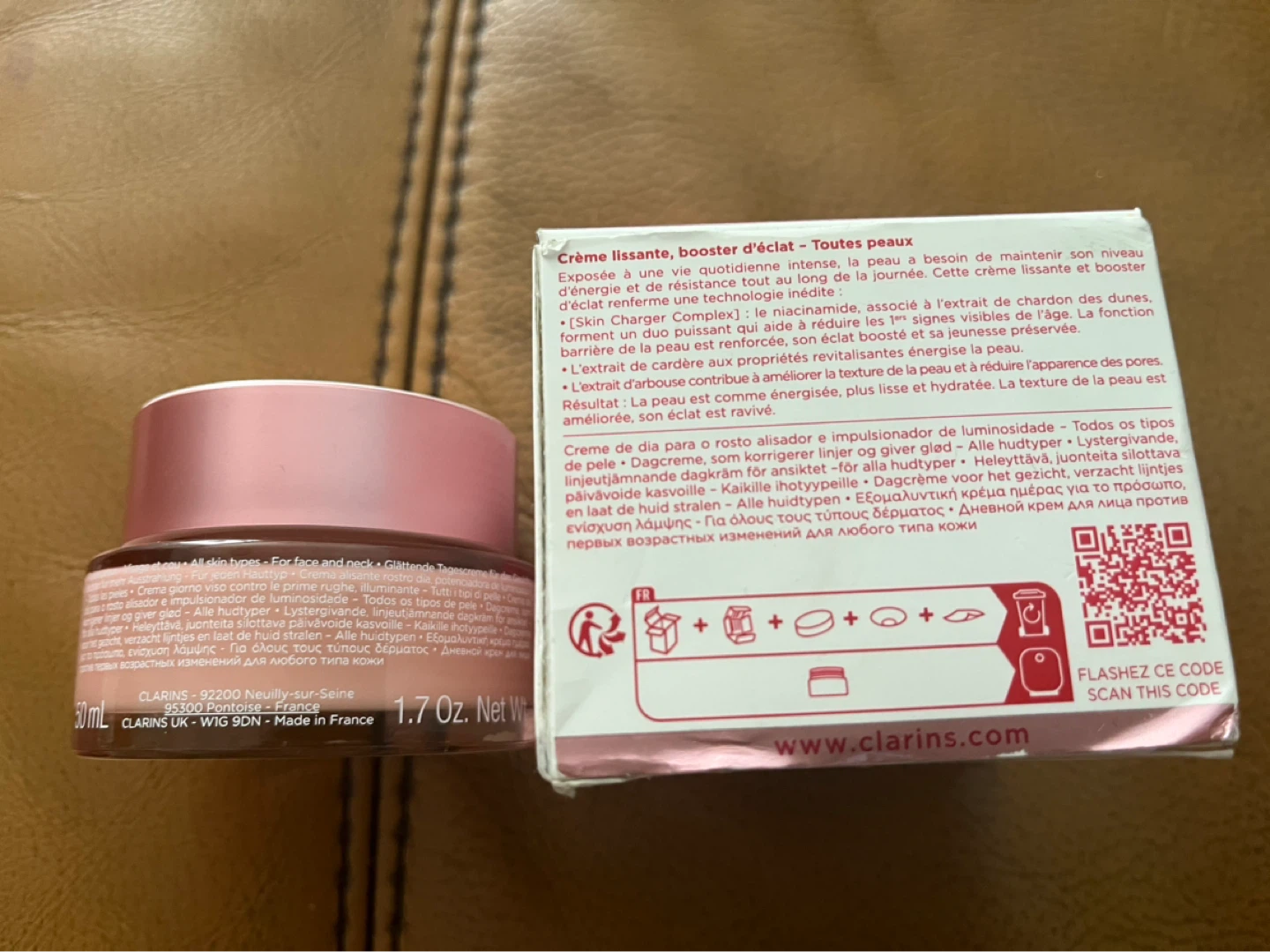 Clarins Multi-Active Jour Glow Boosting Day Cream 50 ml - photo 2
