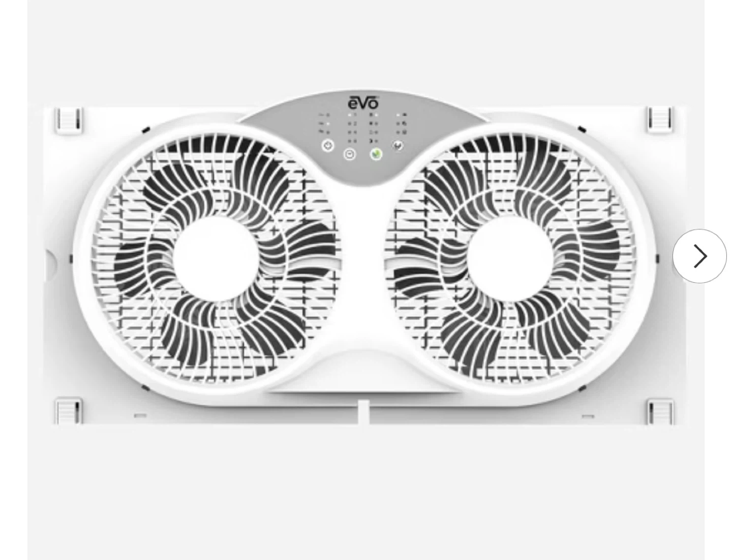EVO Twin Window Fan with Remote Control