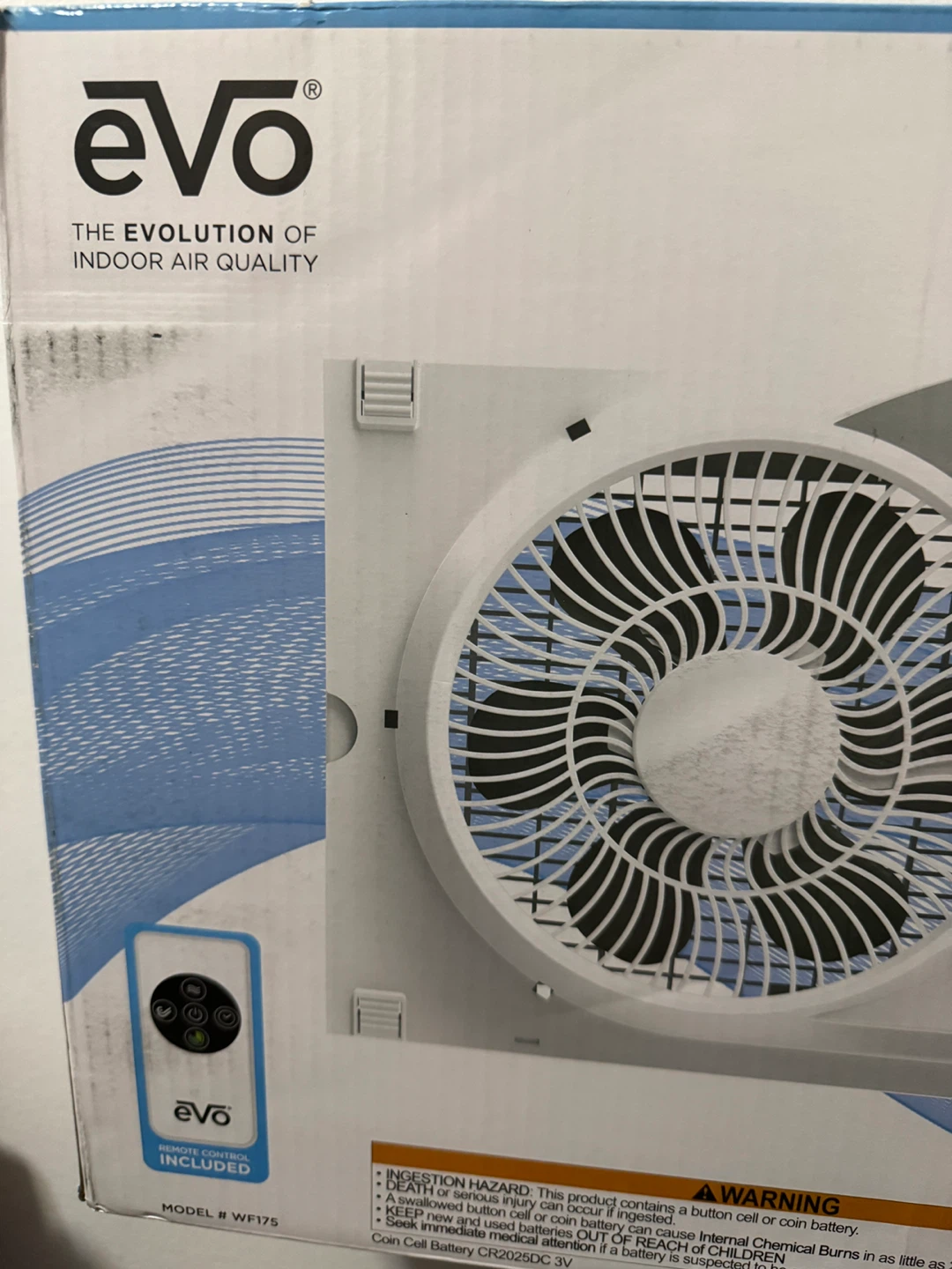 EVO Twin Window Fan with Remote Control - photo 5