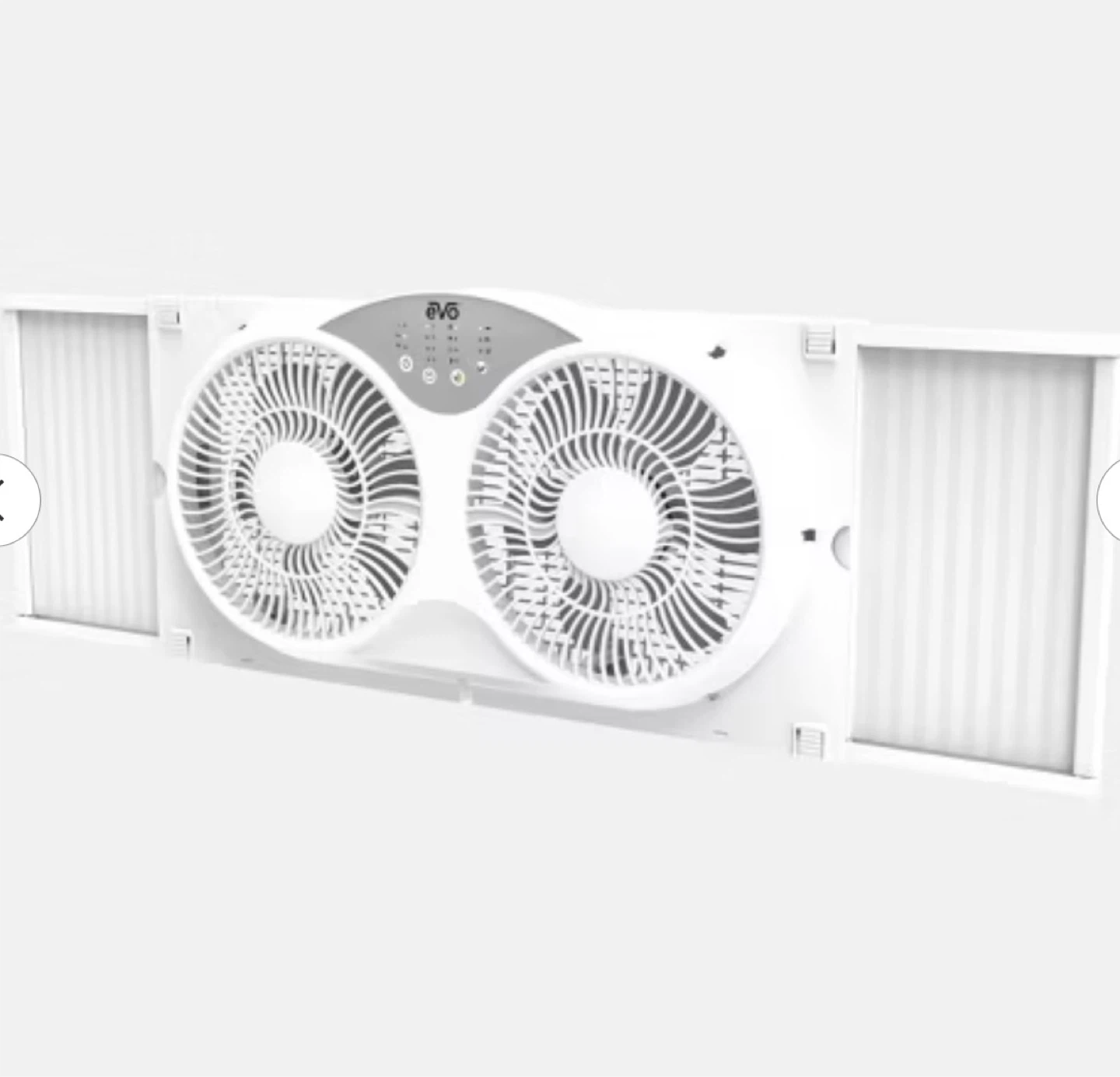 EVO Twin Window Fan with Remote Control - photo 2