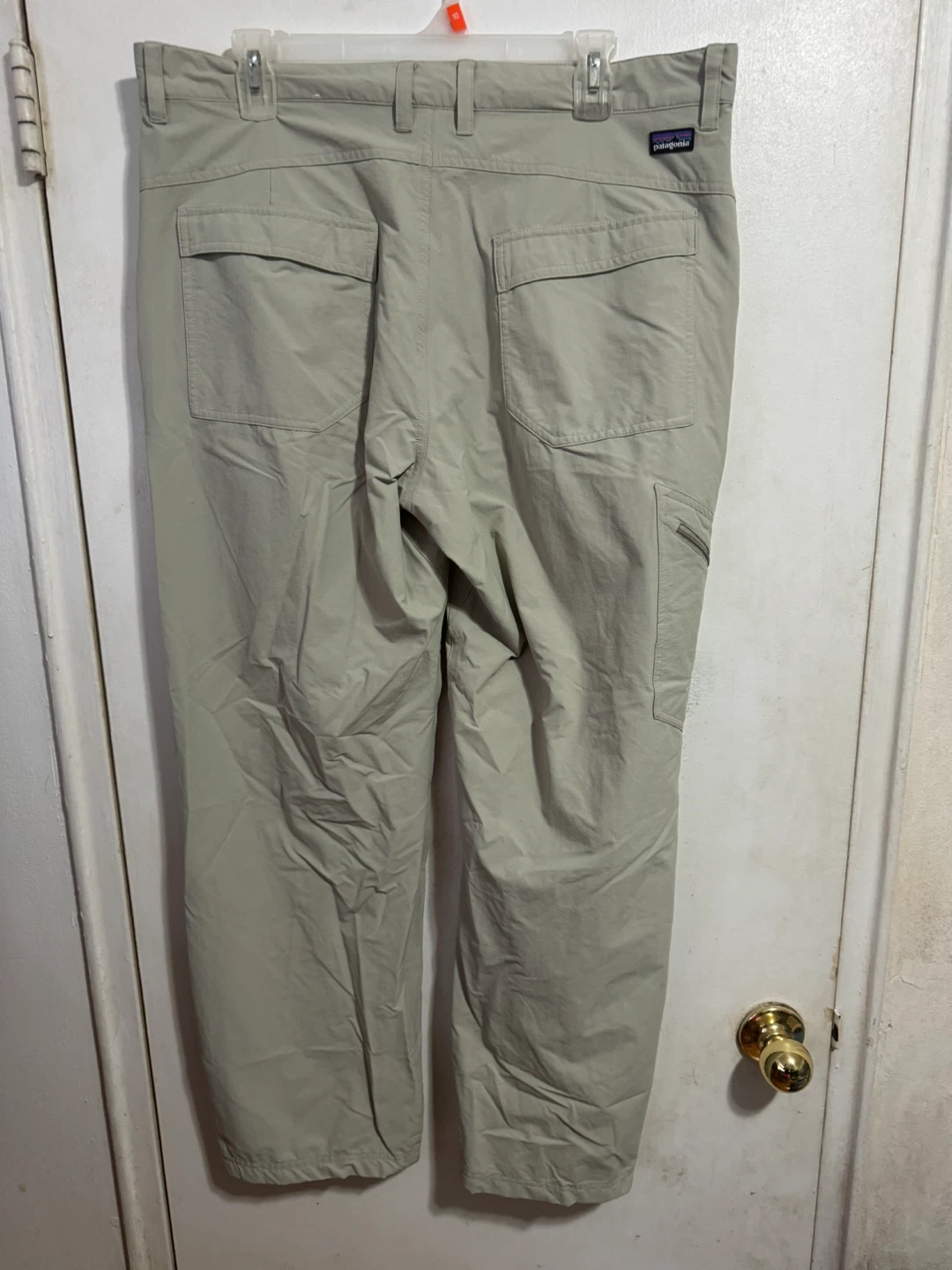 Patagonia Men's Size 36 Khaki Nylon/Spandex Cargo Pants