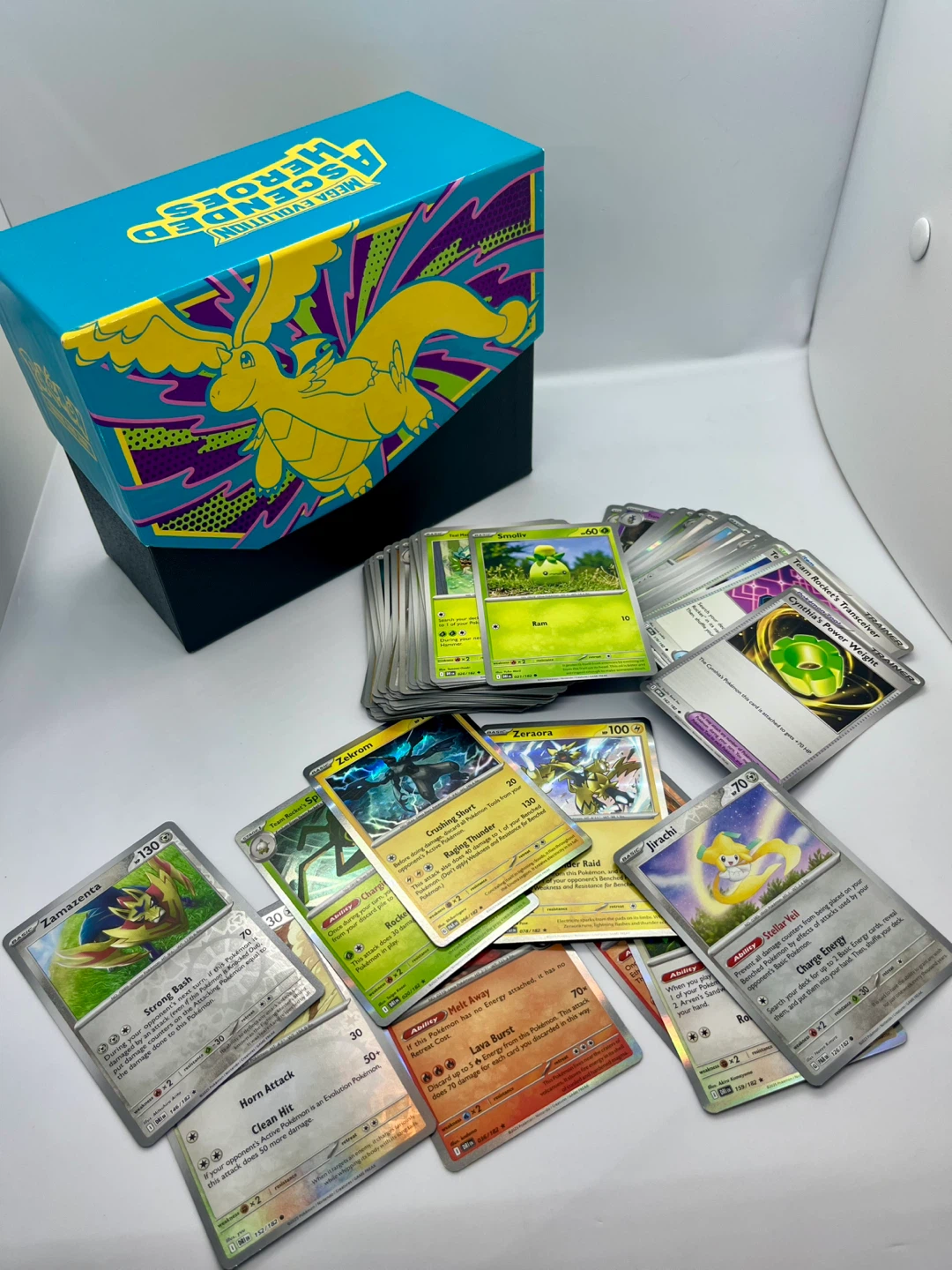 100 Pokemon Cards Lot With Holo & Reverse Holo - photo 2