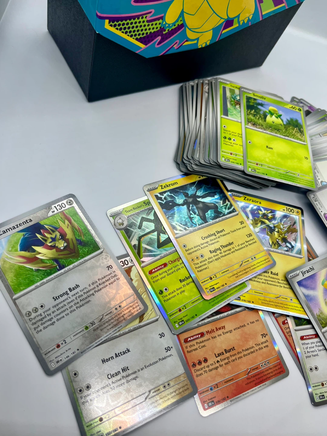 100 Pokemon Cards Lot With Holo & Reverse Holo - photo 3