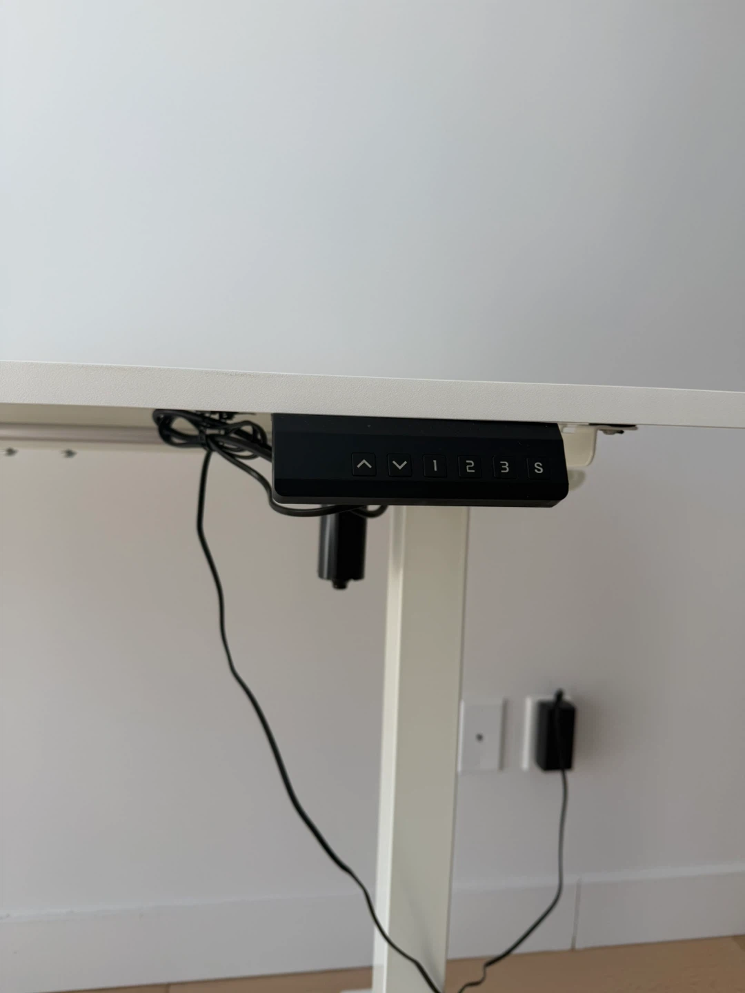 IKEA White Standing Desk - photo 5