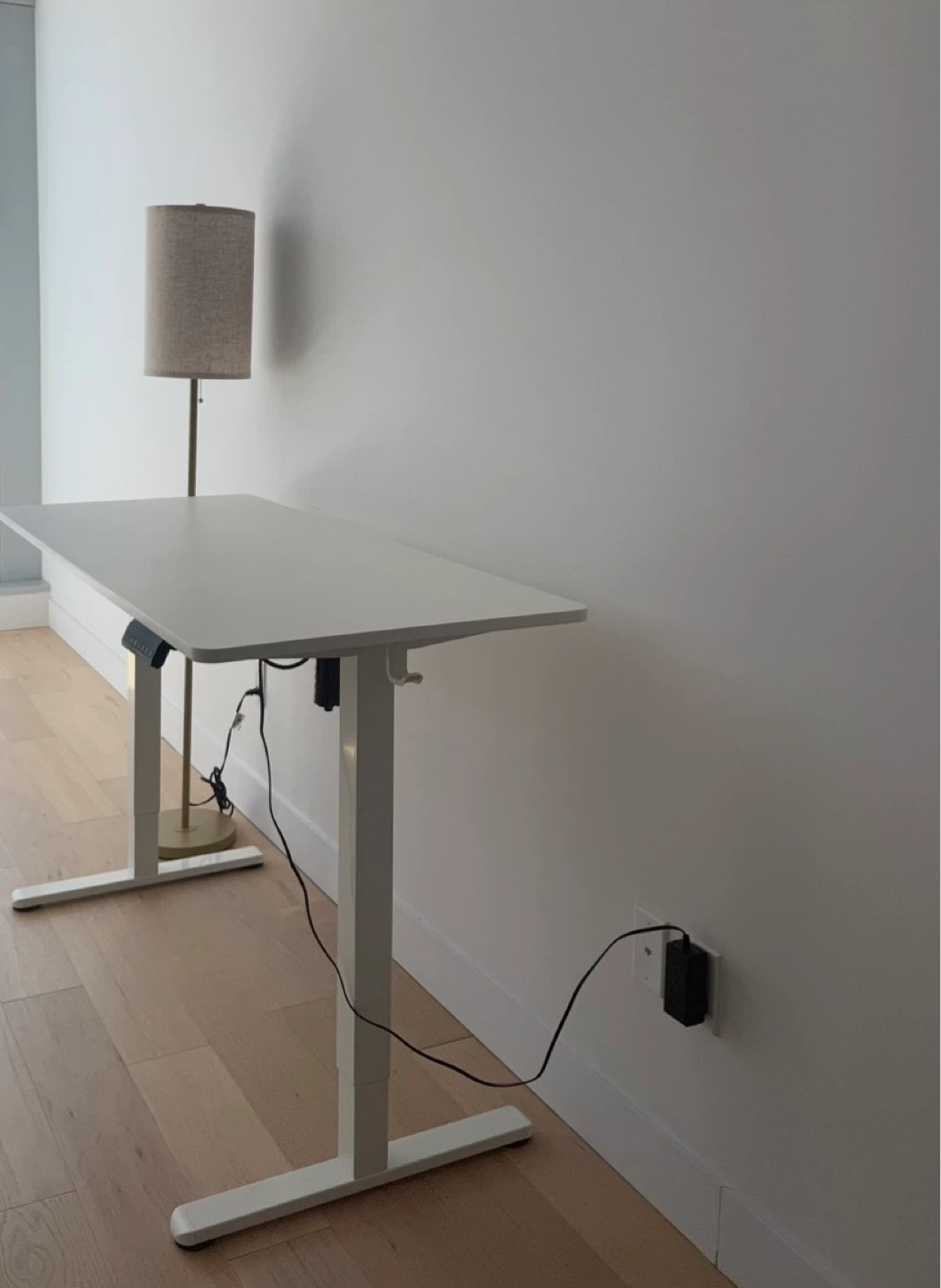 IKEA White Standing Desk