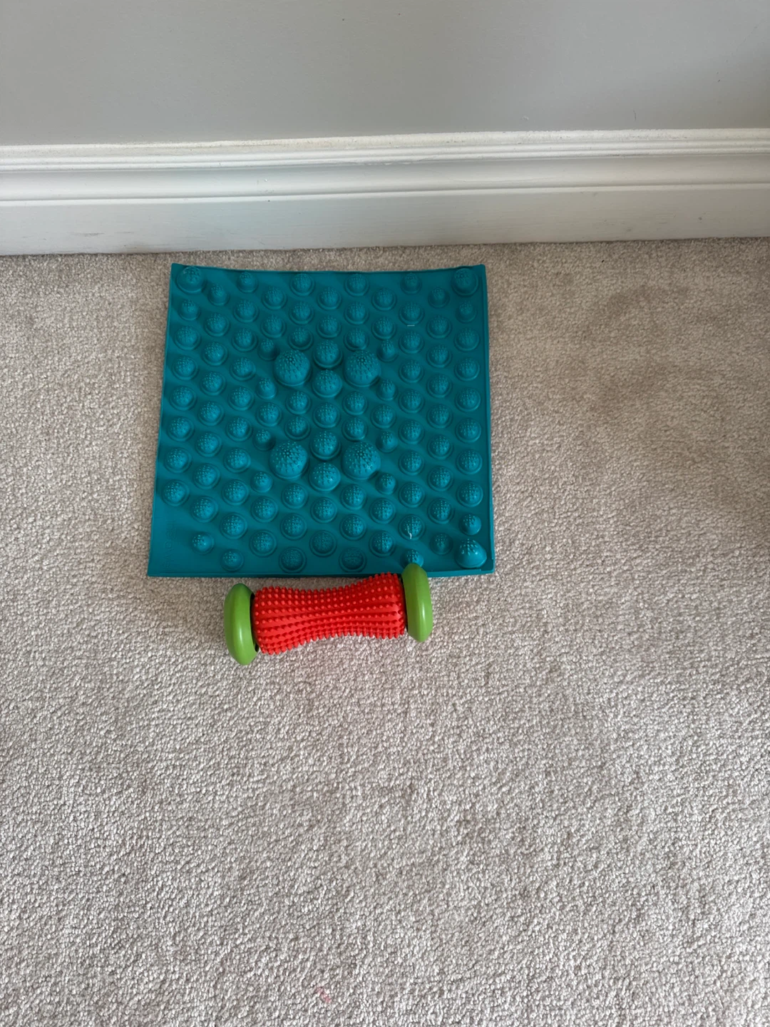 Foot Massage Mat and Roller Set