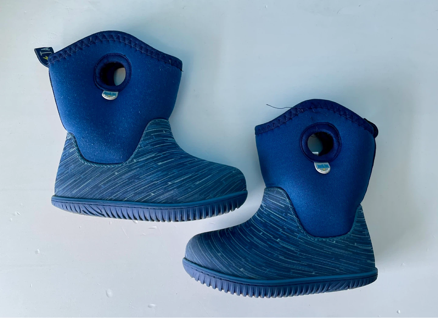 Jan & Jul Blue Winter Boots Size 8