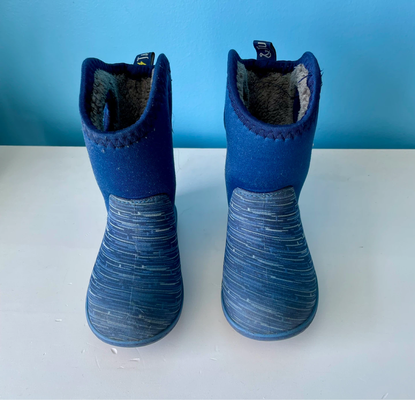 Jan & Jul Blue Winter Boots Size 8 - photo 3