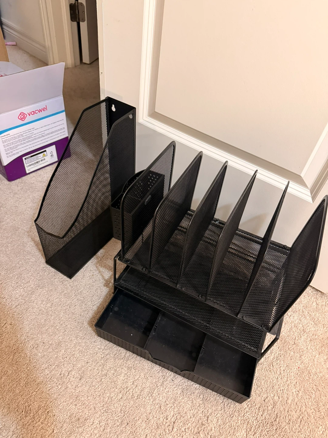 Black Mesh Desk Organizer Set - photo 3