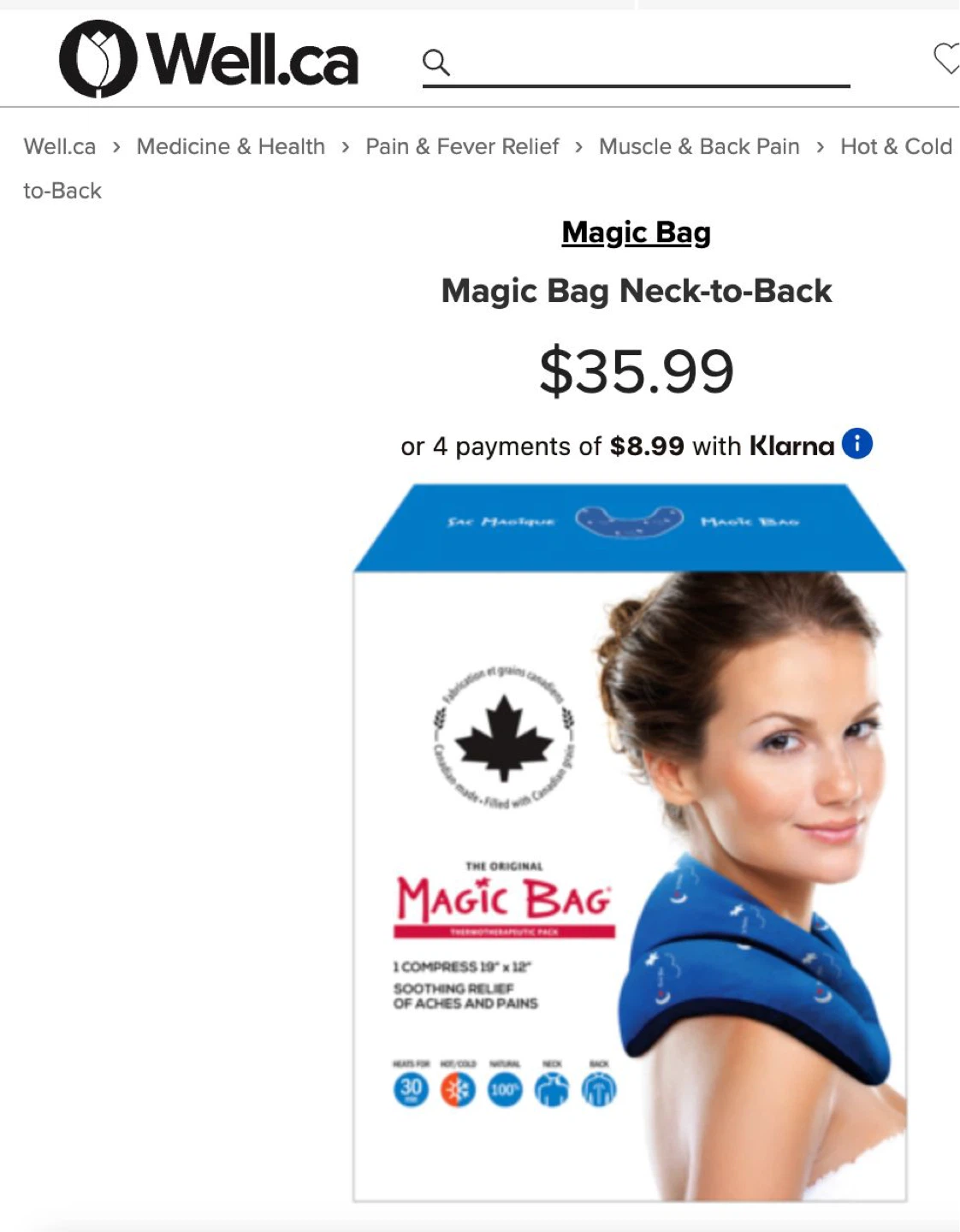 The Original Magic Bag Neck-to-Back - photo 2