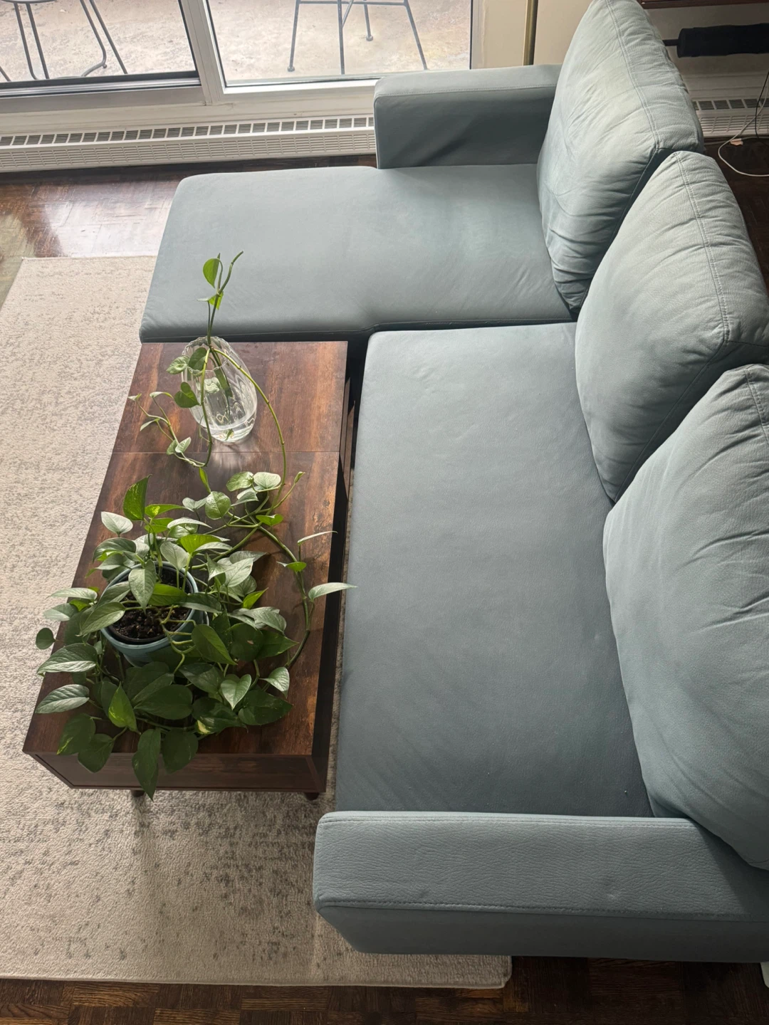 Grey Sectional Sofa - photo 2