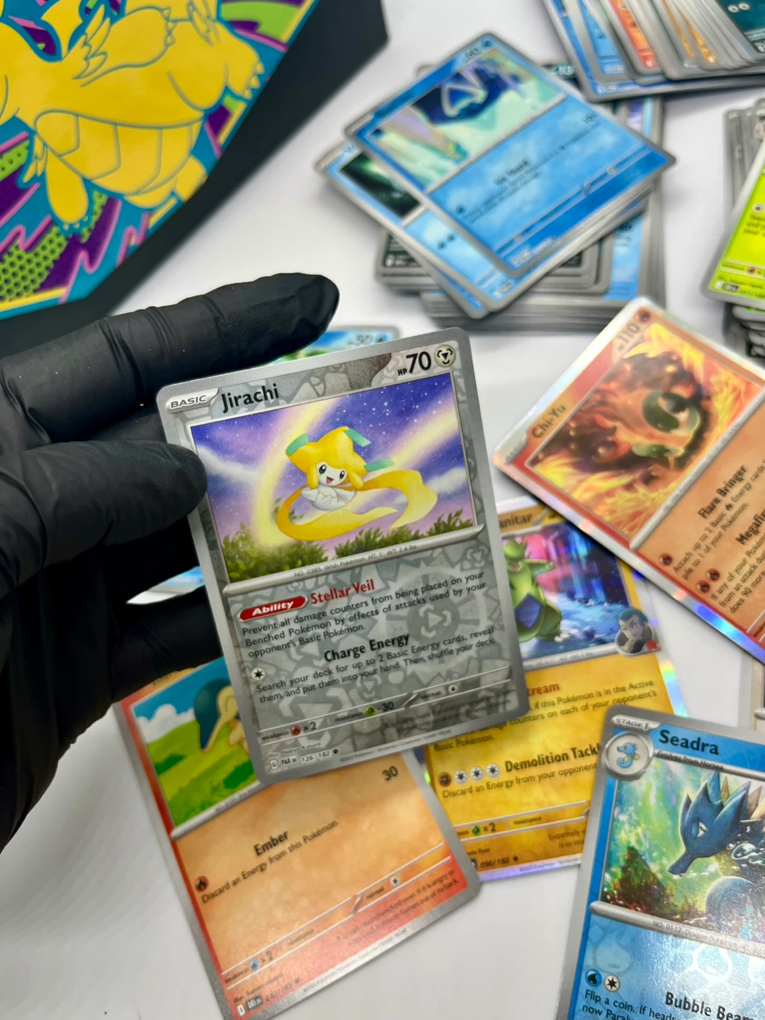 100 Pokemon Cards Lot With Holo & Reverse Holo - photo 3