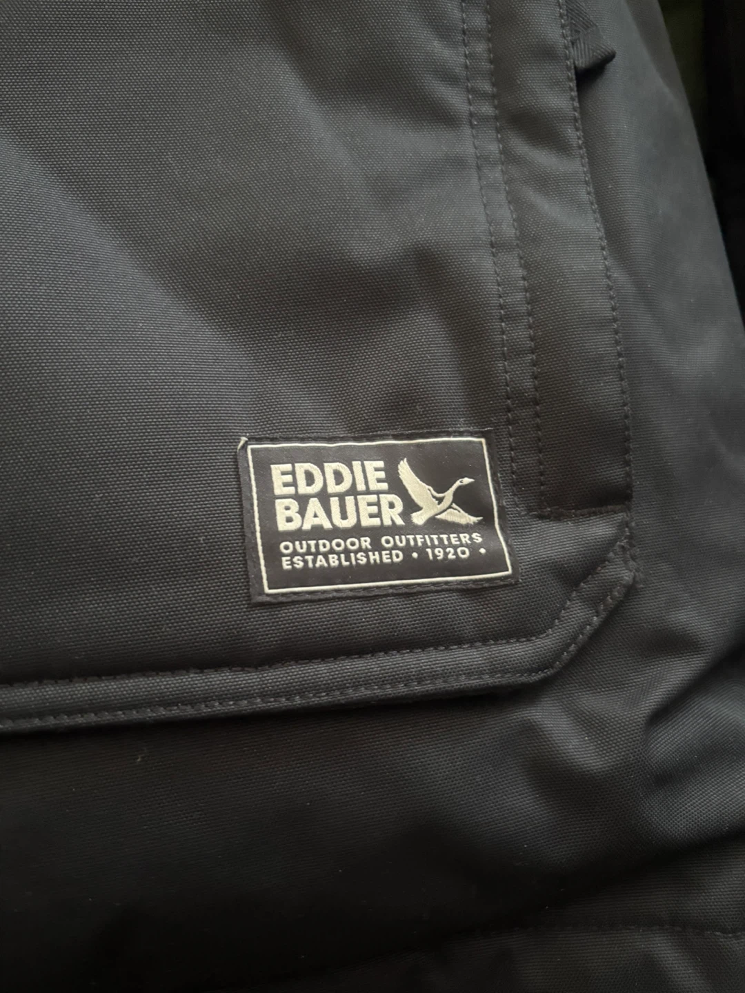 Eddie Bauer Down 650 Parka Jacket - Black - Size M - photo 2