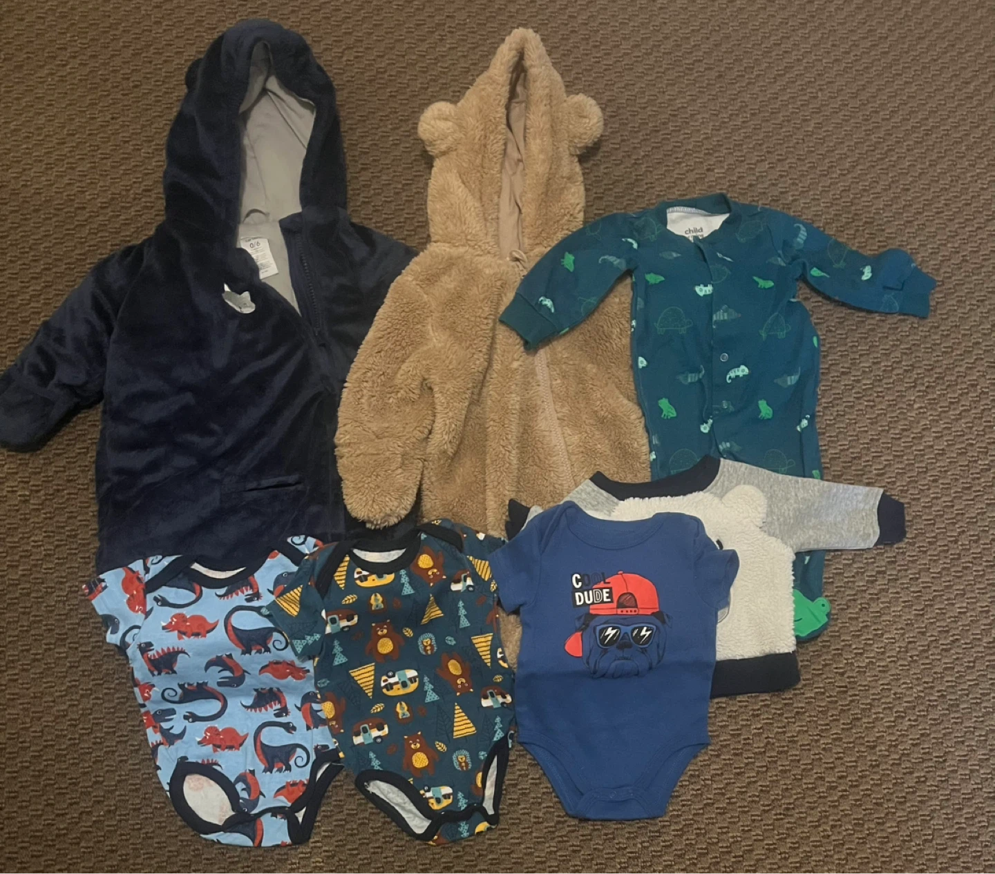Baby Clothes Bundle - 7 Pieces