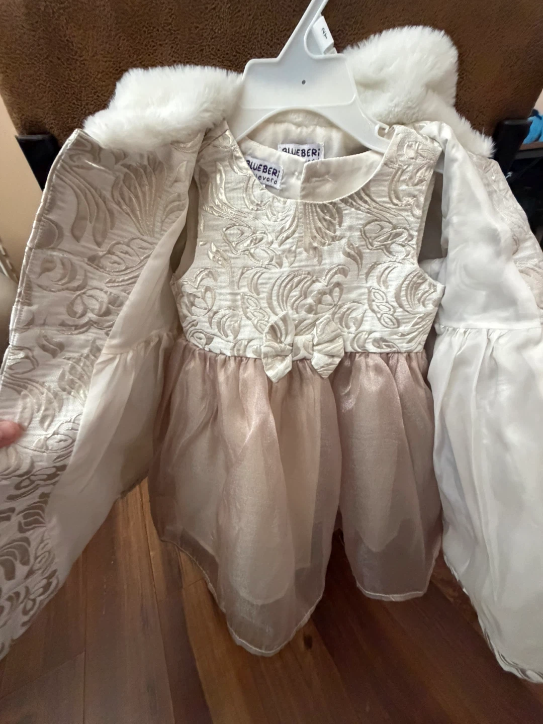 Blueberi & Co. Girls Dress with Matching Coat - photo 3