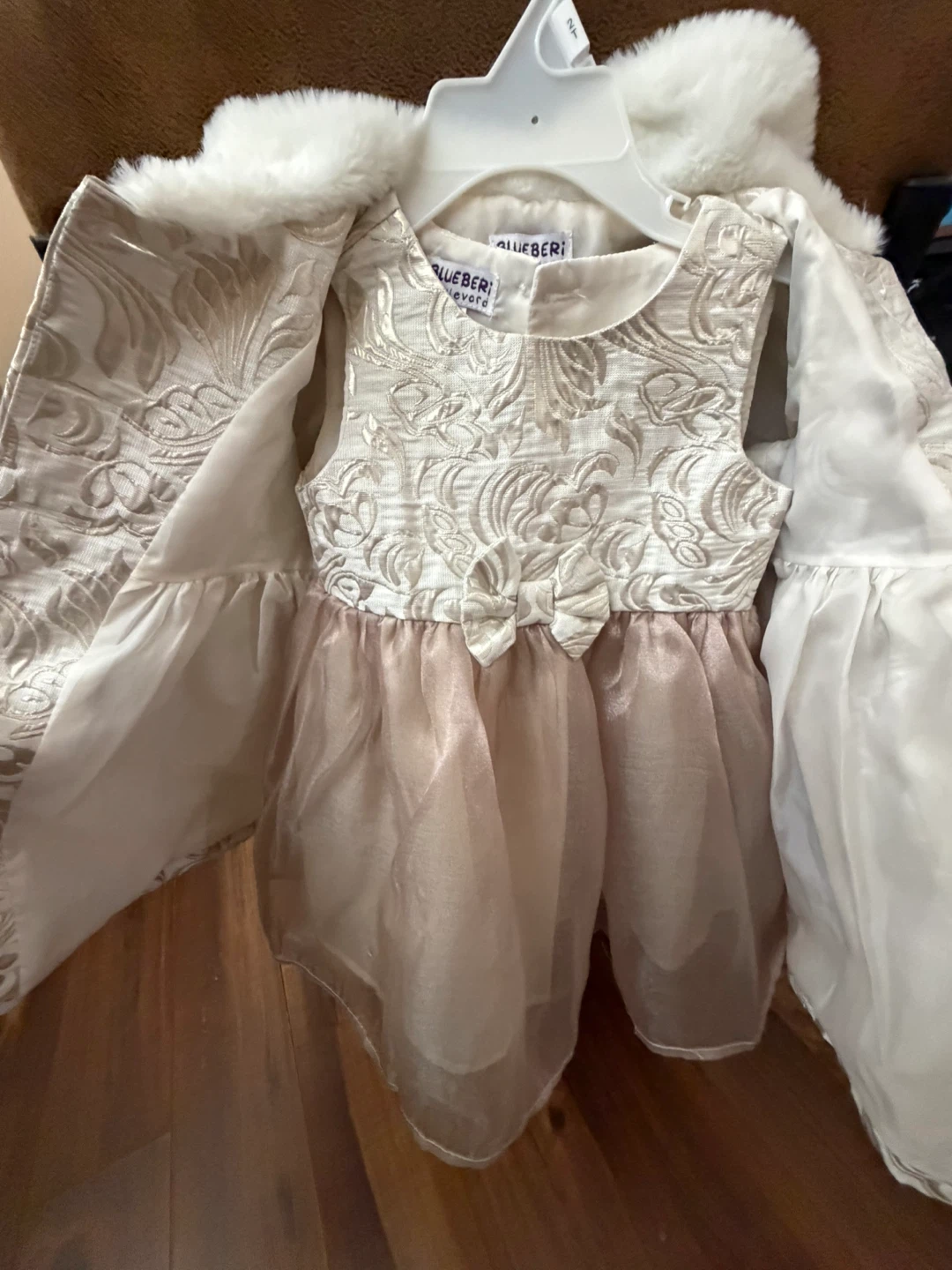 Blueberi & Co. Girls Dress with Matching Coat - photo 4