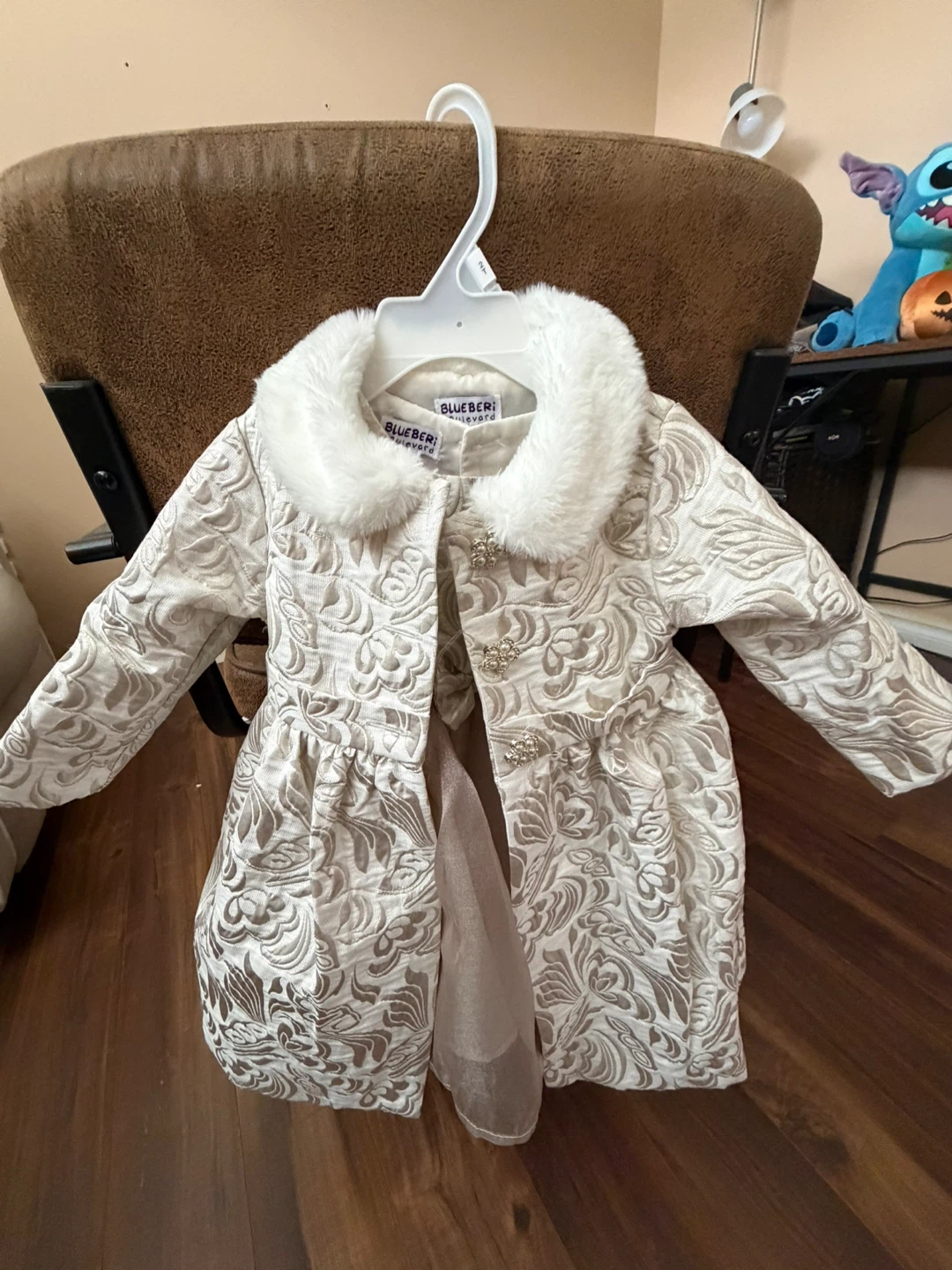Blueberi & Co. Girls Dress with Matching Coat - photo 2
