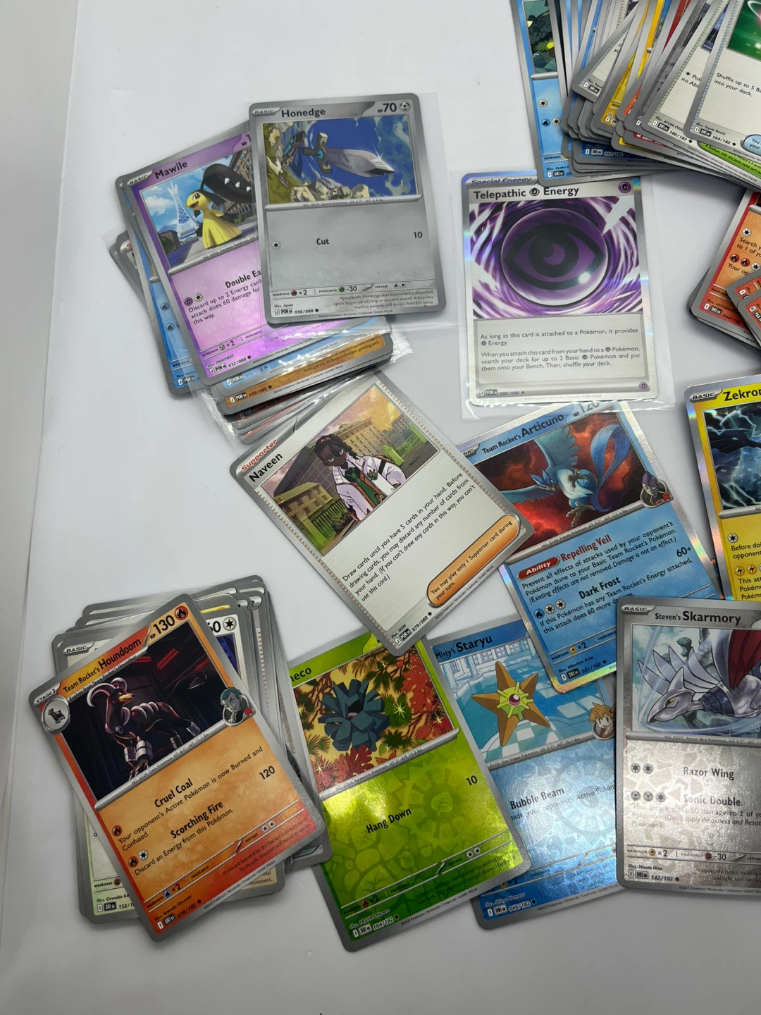 100 Pokemon Cards Lot With Holo & Reverse Holo - photo 3