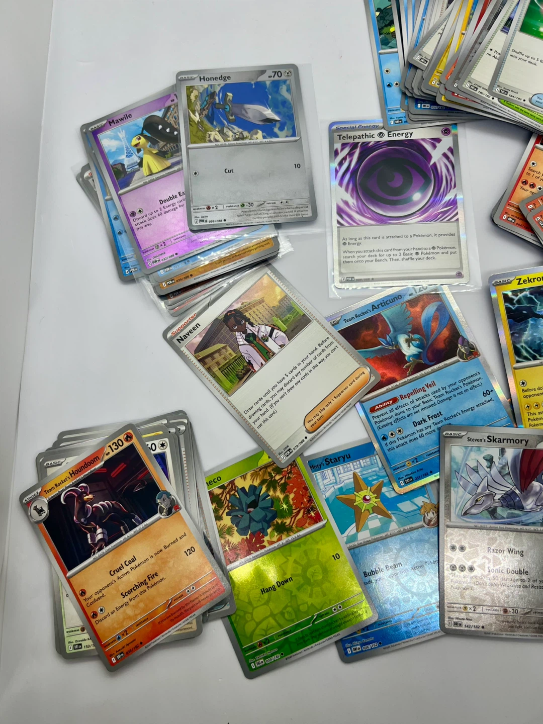100 Pokemon Cards Lot With Holo & Reverse Holo - photo 4