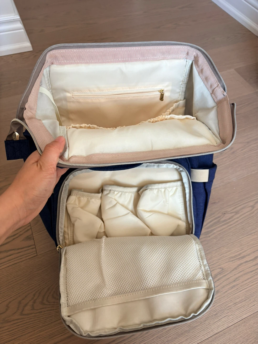 MUIFA Diaper Backpack - Blue - photo 4