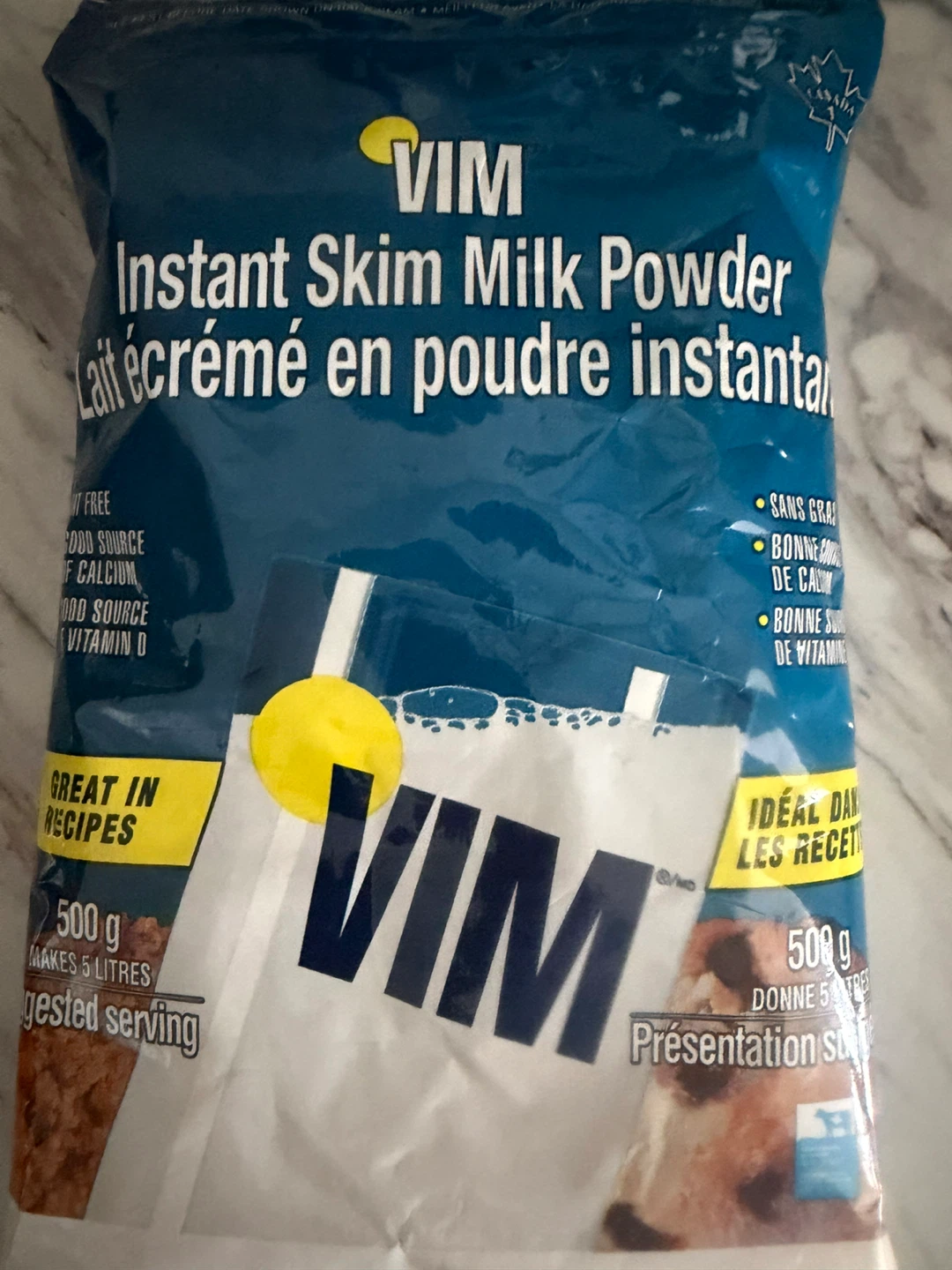 Vim Instant Skim Milk Powder 500g