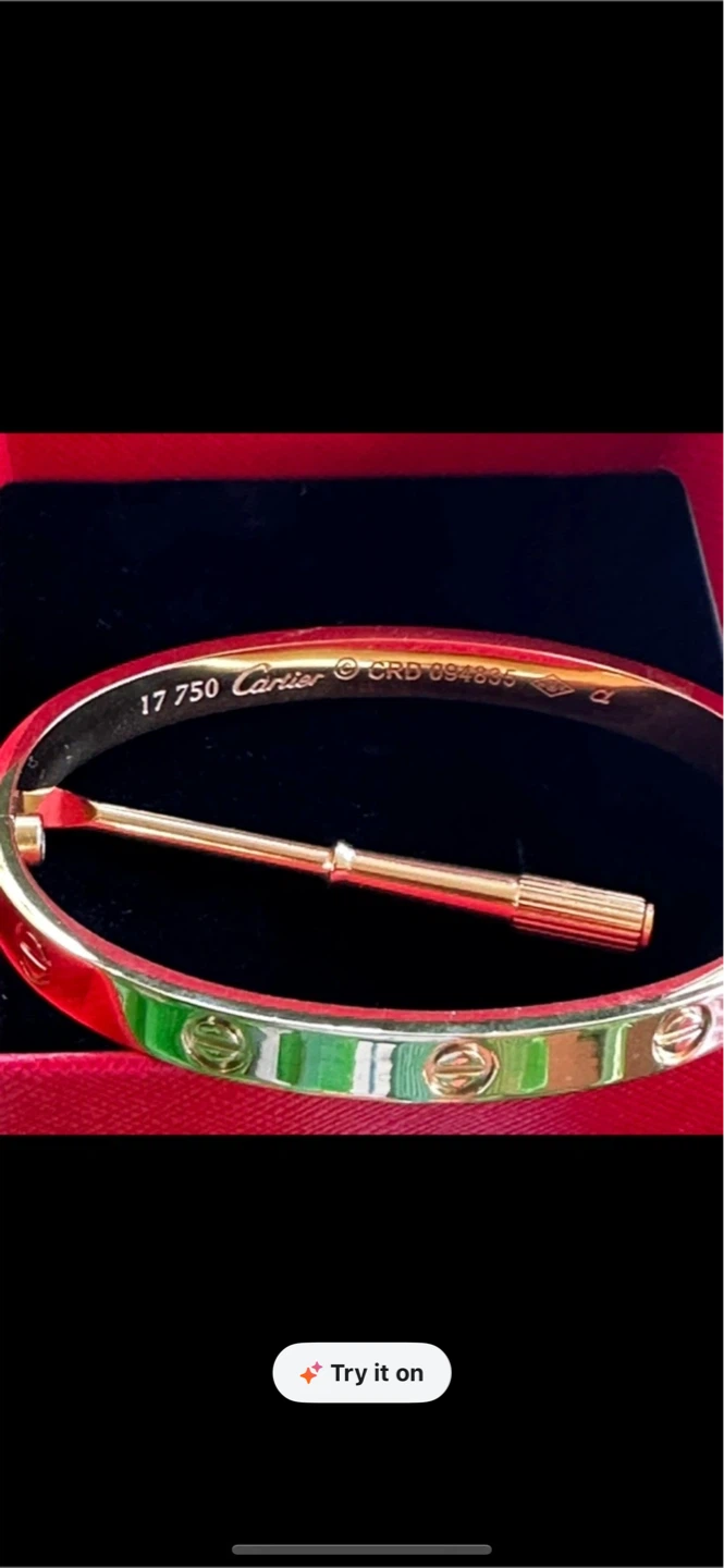 Love Bracelet Yellow Gold 17