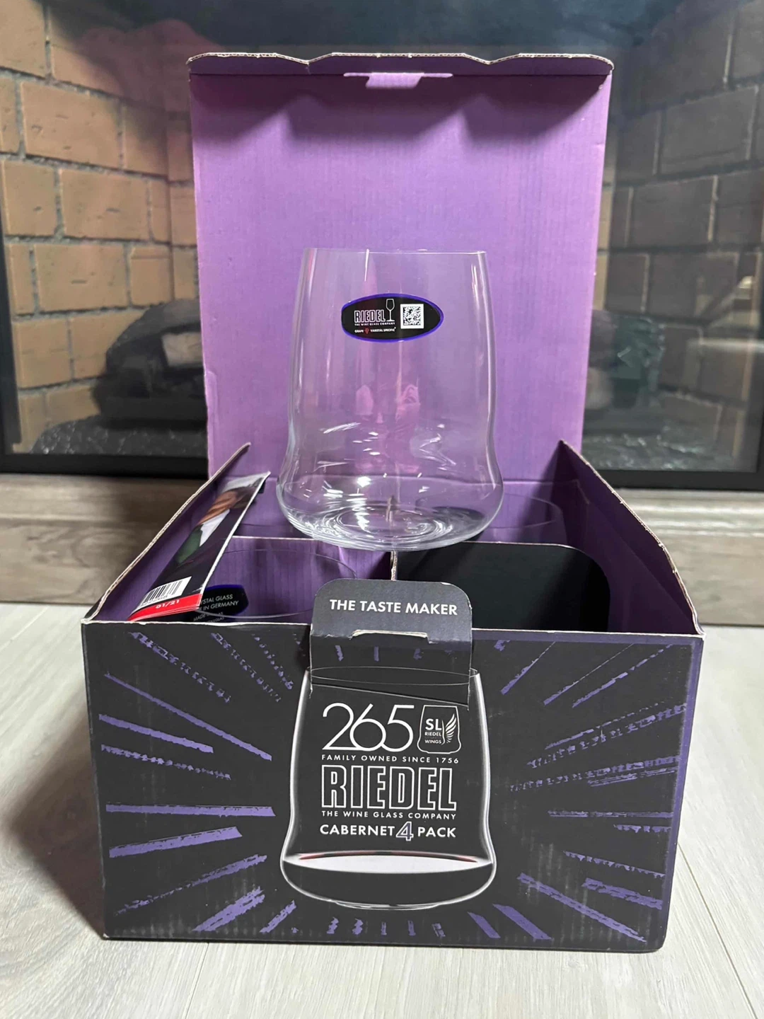RIEDEL Cabernet Wine Glass Set 🍷Luxury Crystal –New in Box