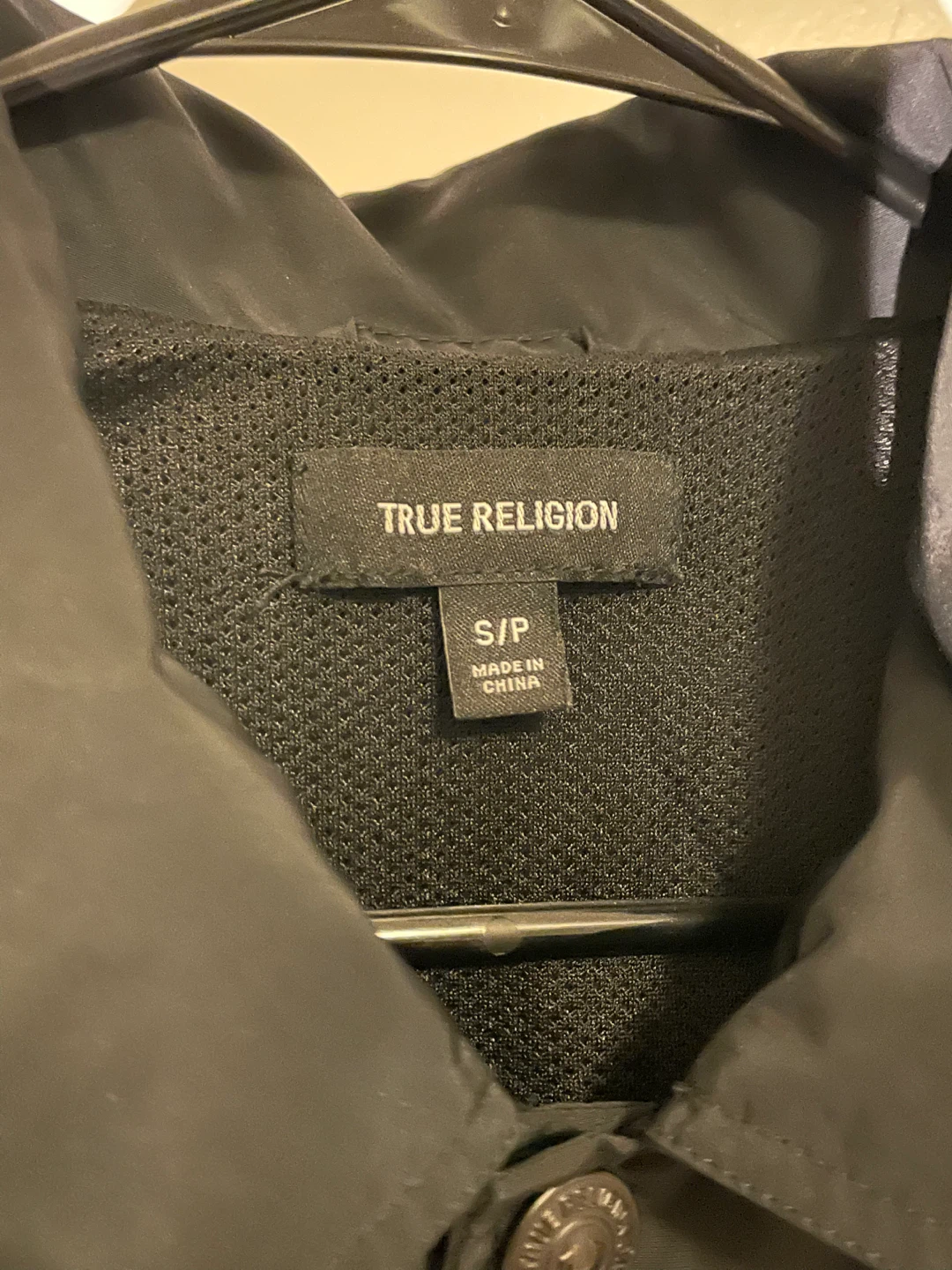True Religion Black Coach Jacket S/P - photo 4