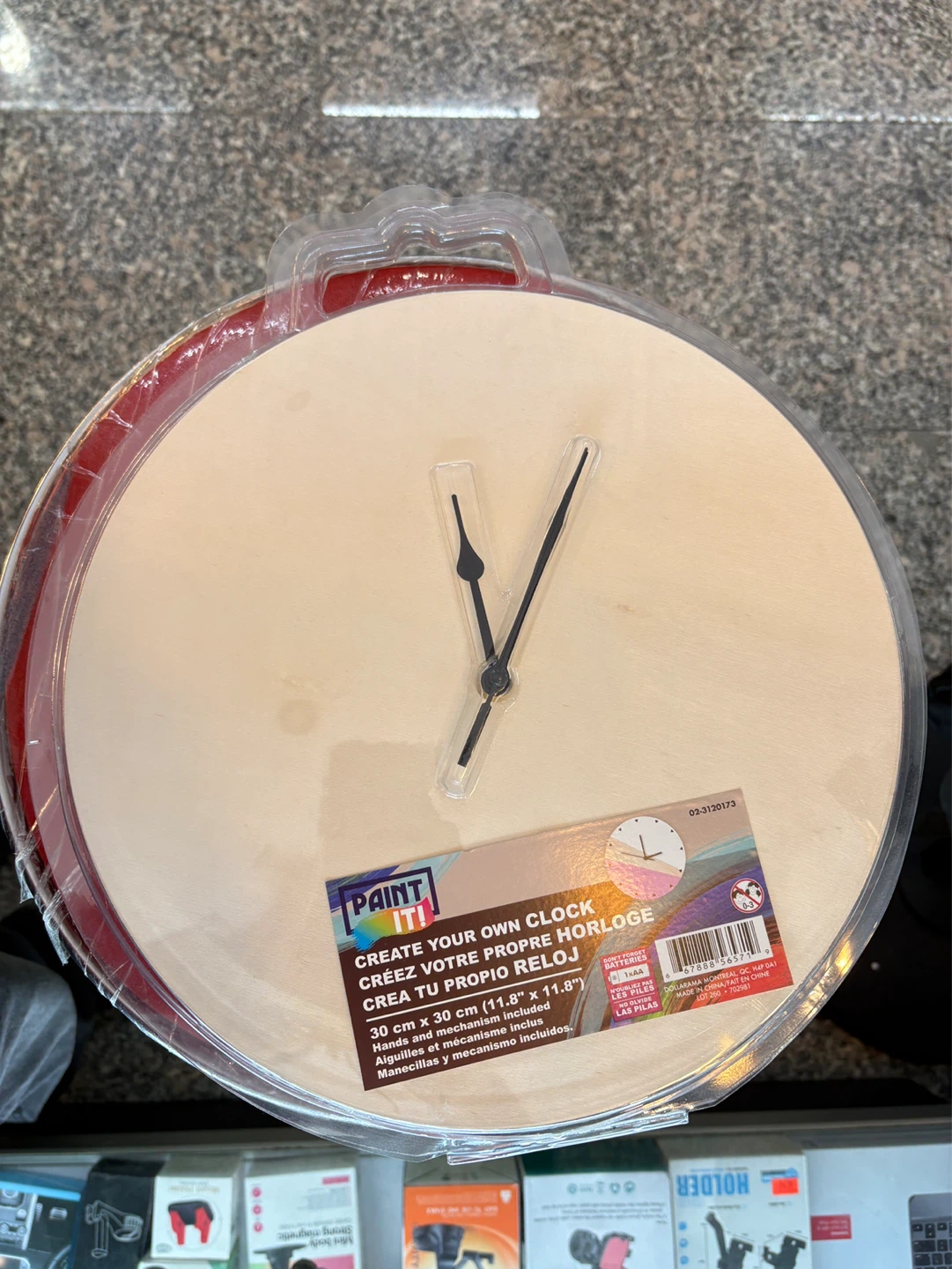Paint It! Create Your Own Clock Kit