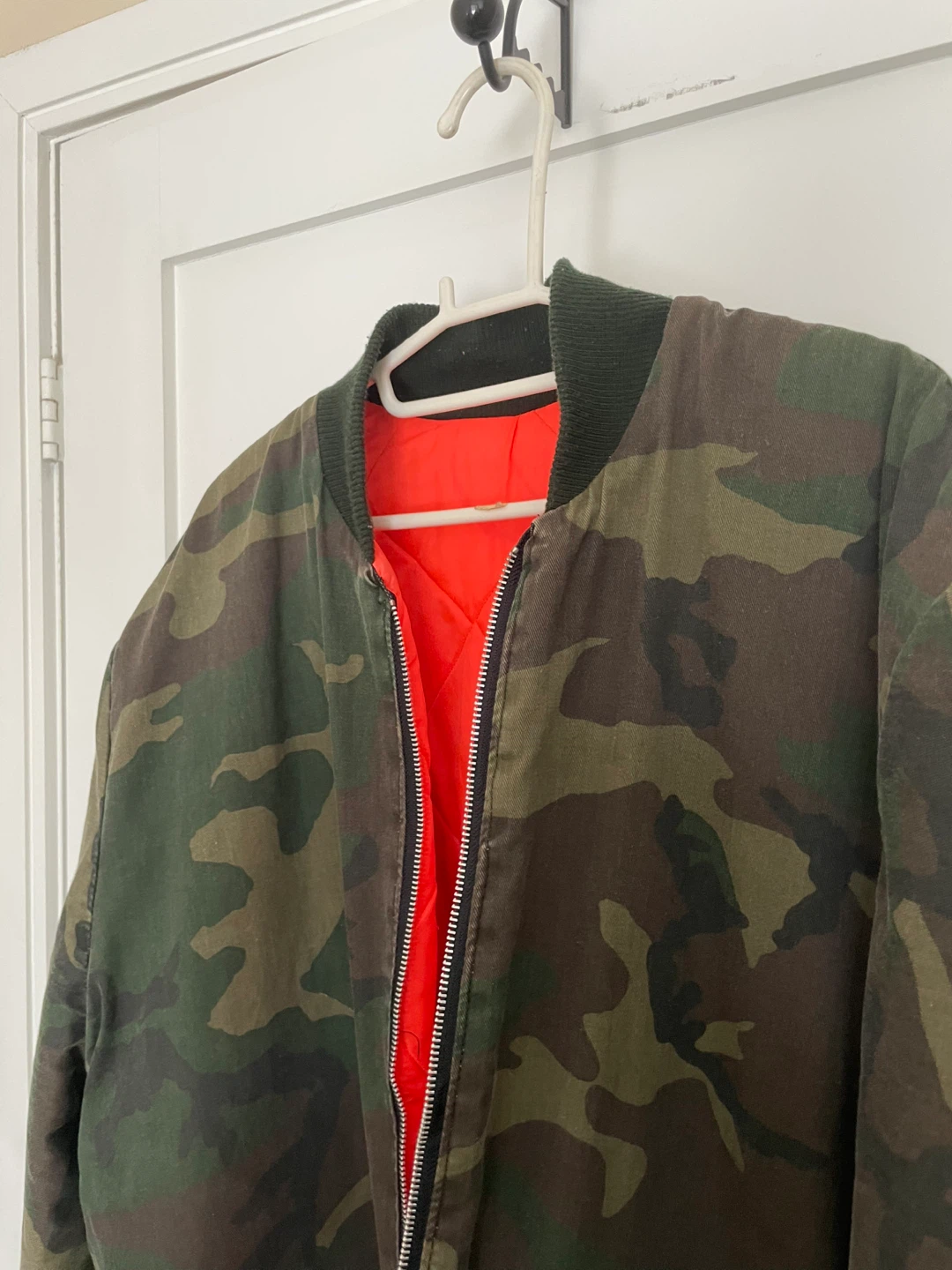 Vintage Camouflage Bomber Jacket - photo 3