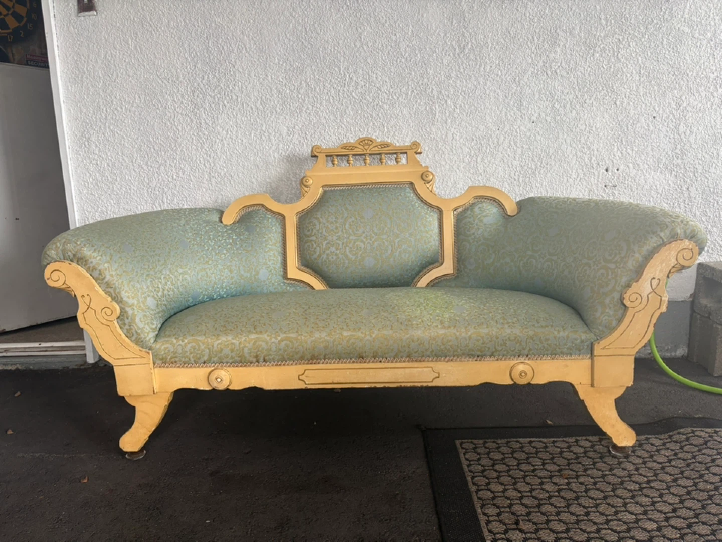 Vintage Settee Couch - photo 2