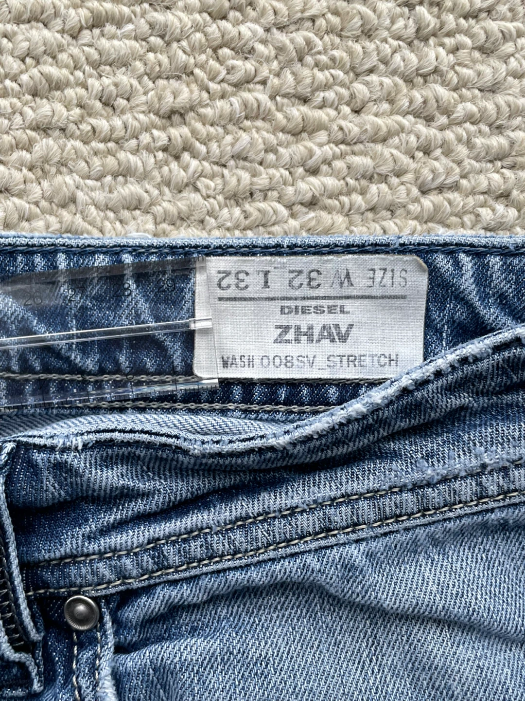 Diesel Jeans ZHAV Stretch Mens W32 L32 - photo 4