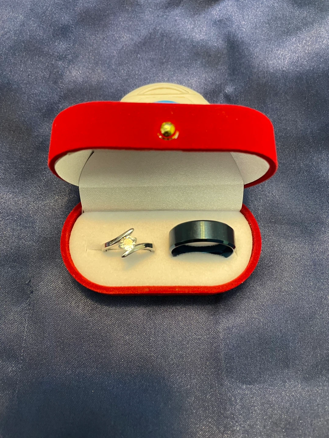 Couple's Ring Set with Display Box