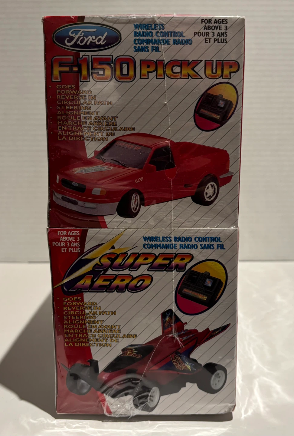 Ford F-150 Pickup & Super Aero Wireless Radio Control Cars 1999 - photo 3
